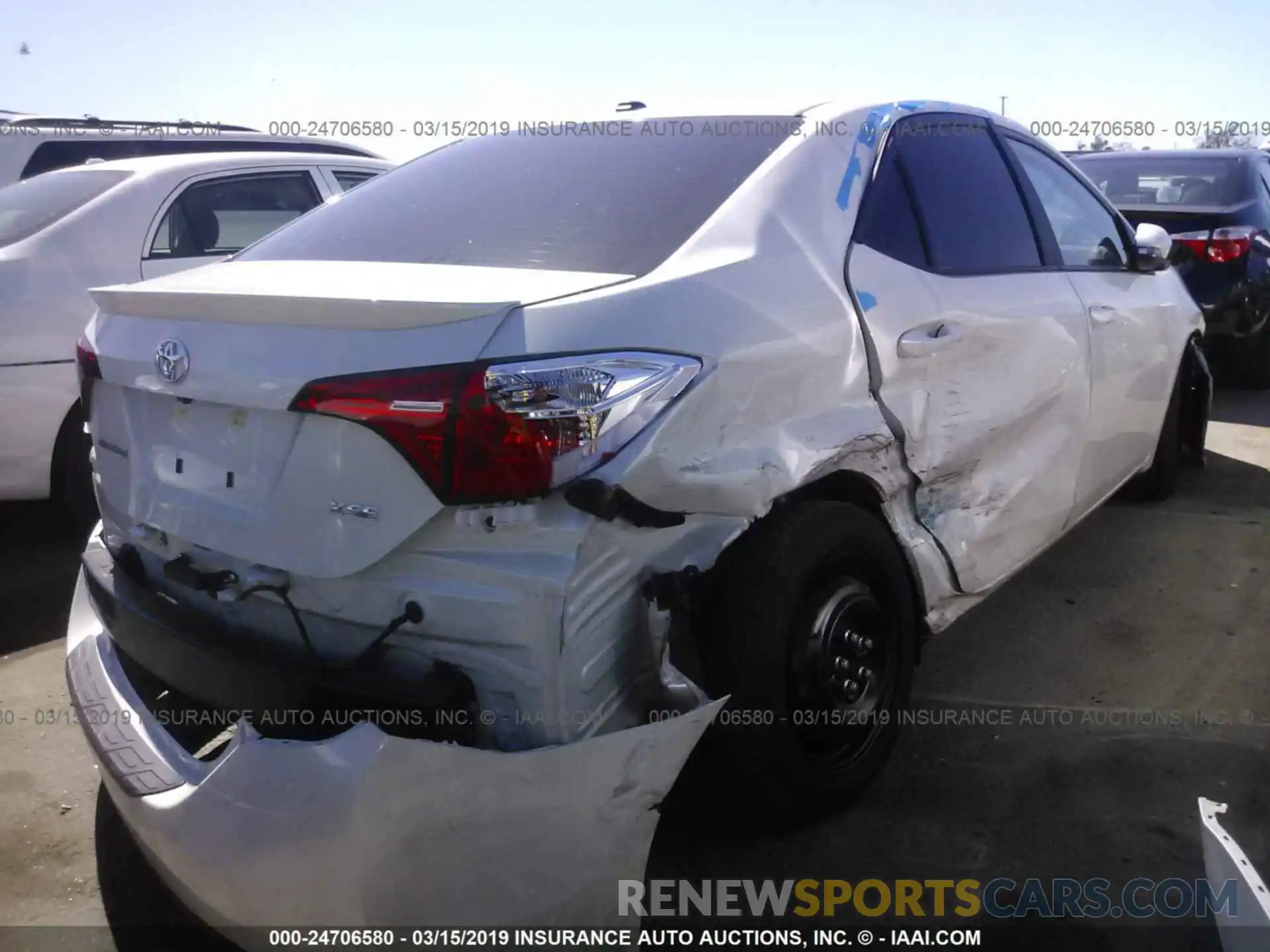 4 Photograph of a damaged car 5YFBURHE1KP868115 TOYOTA COROLLA 2019