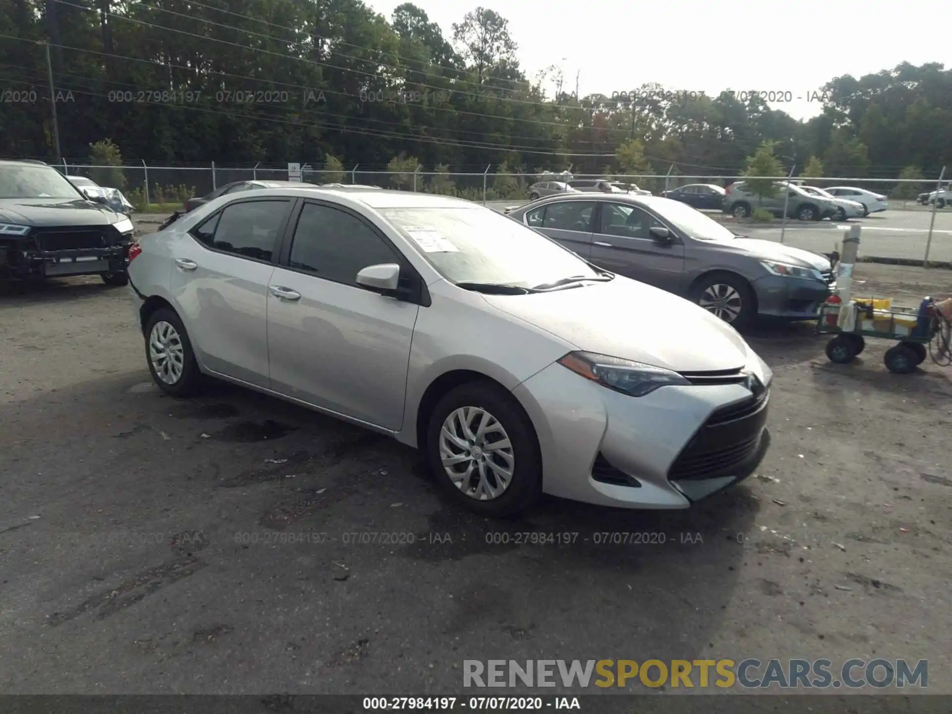 1 Photograph of a damaged car 5YFBURHE1KP868373 TOYOTA COROLLA 2019