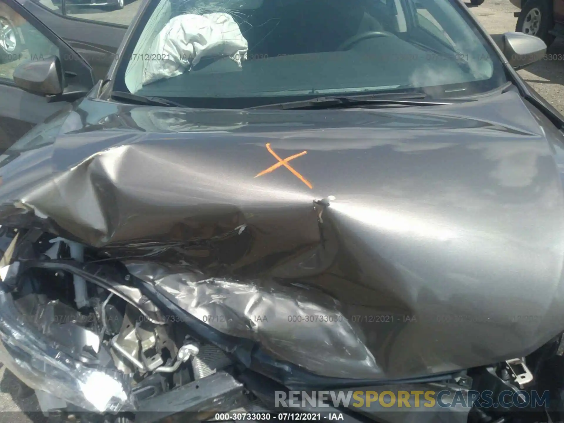 10 Photograph of a damaged car 5YFBURHE1KP868437 TOYOTA COROLLA 2019