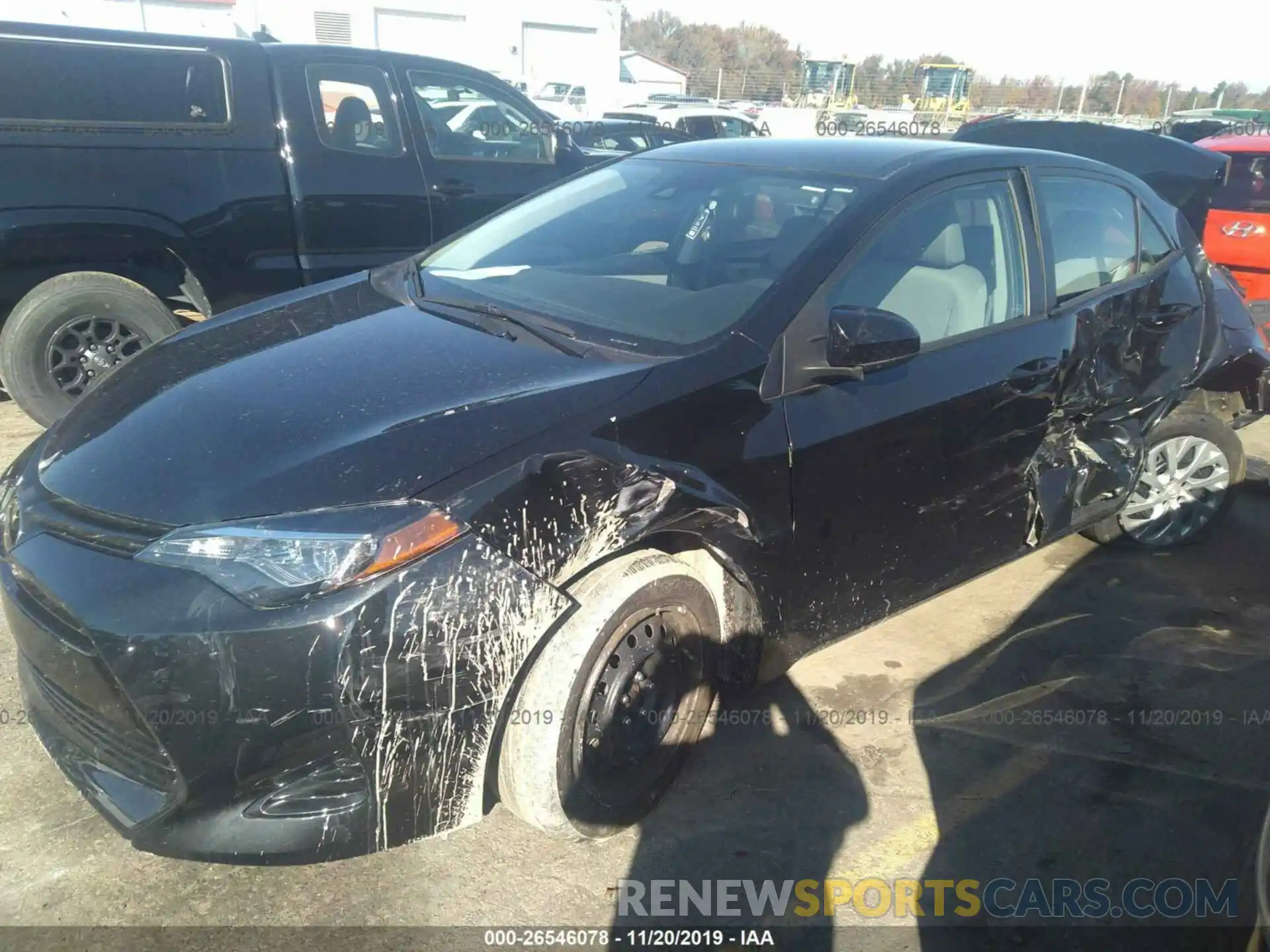 2 Photograph of a damaged car 5YFBURHE1KP868521 TOYOTA COROLLA 2019