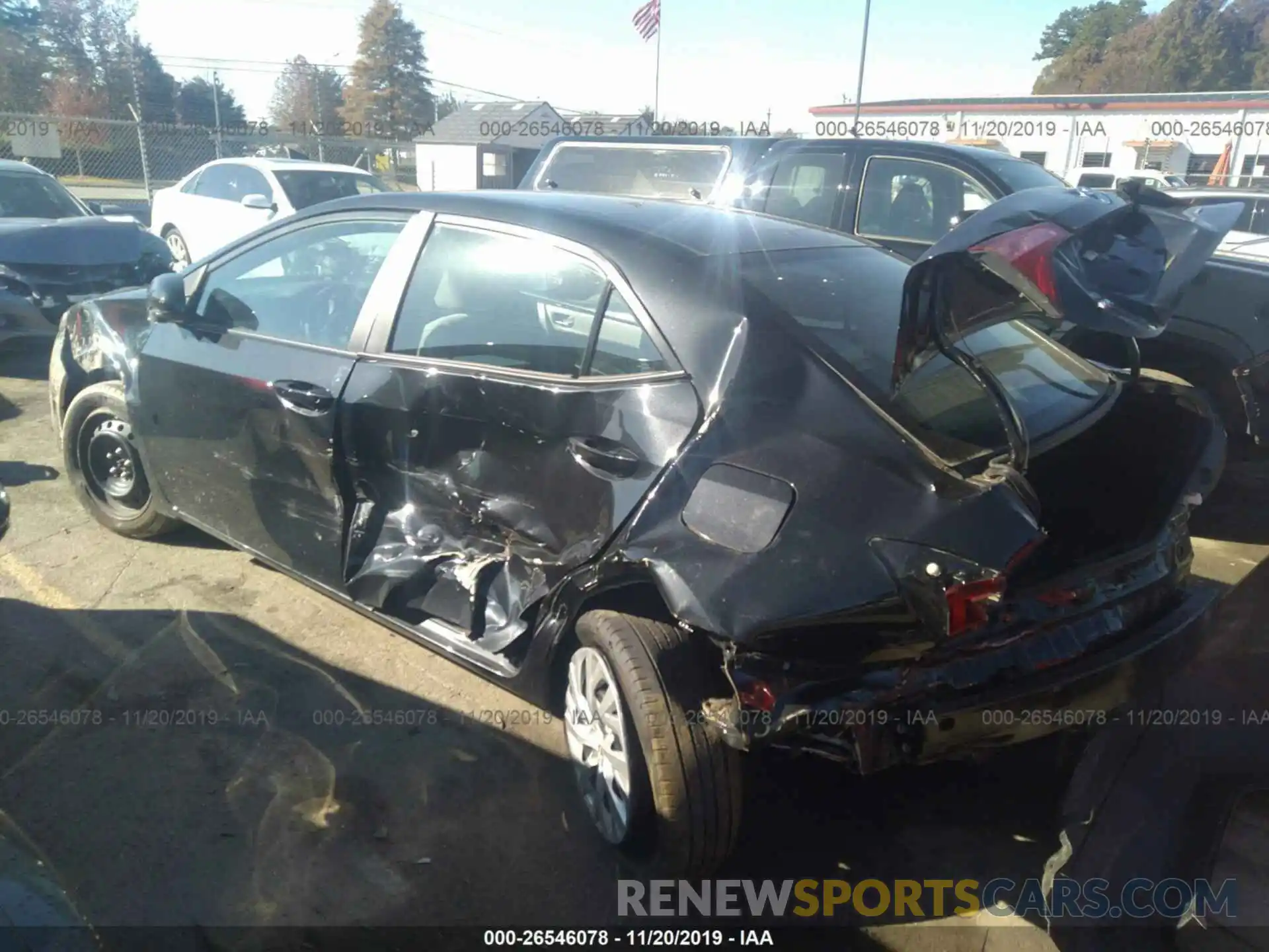 3 Photograph of a damaged car 5YFBURHE1KP868521 TOYOTA COROLLA 2019