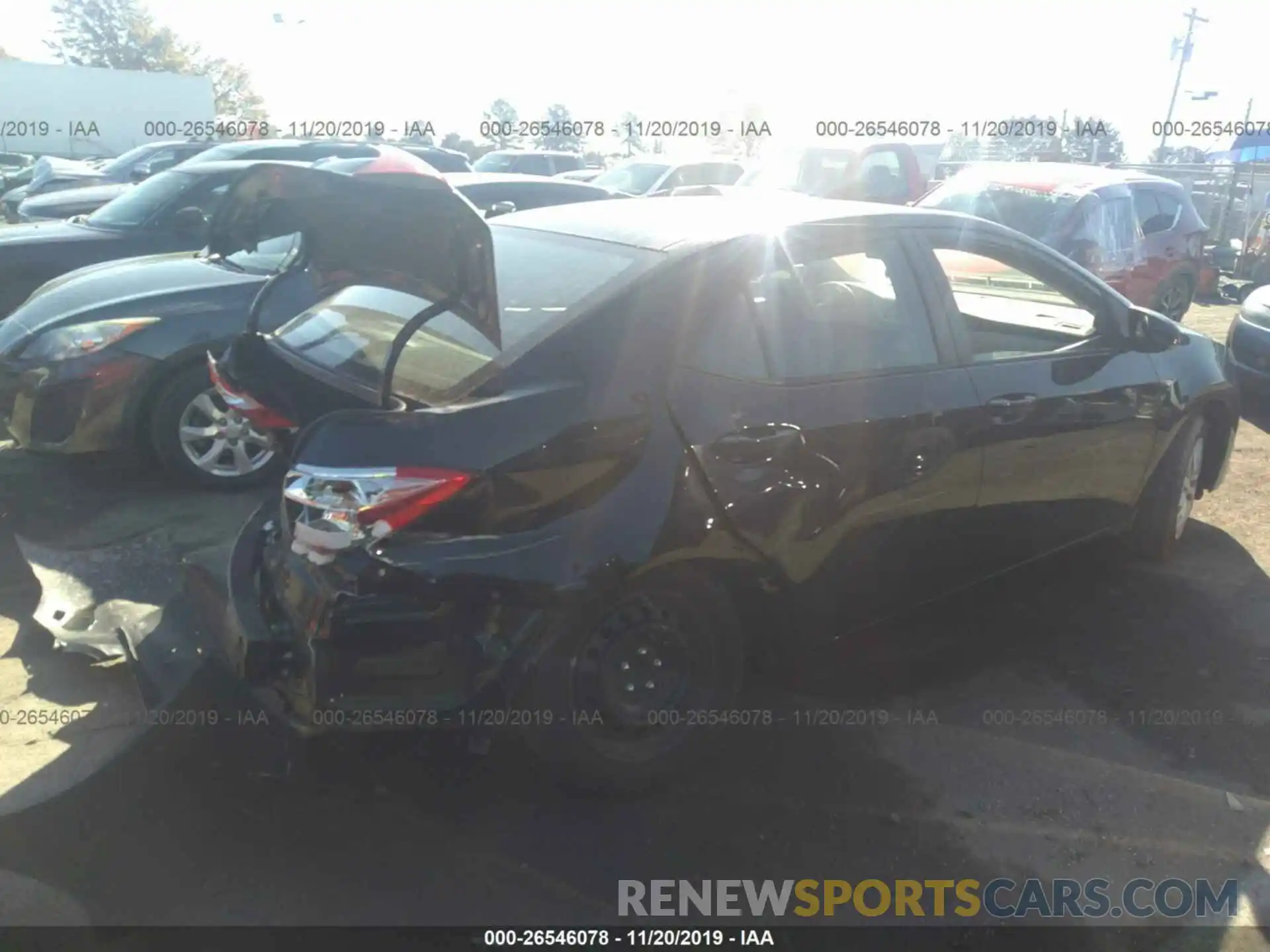 4 Photograph of a damaged car 5YFBURHE1KP868521 TOYOTA COROLLA 2019