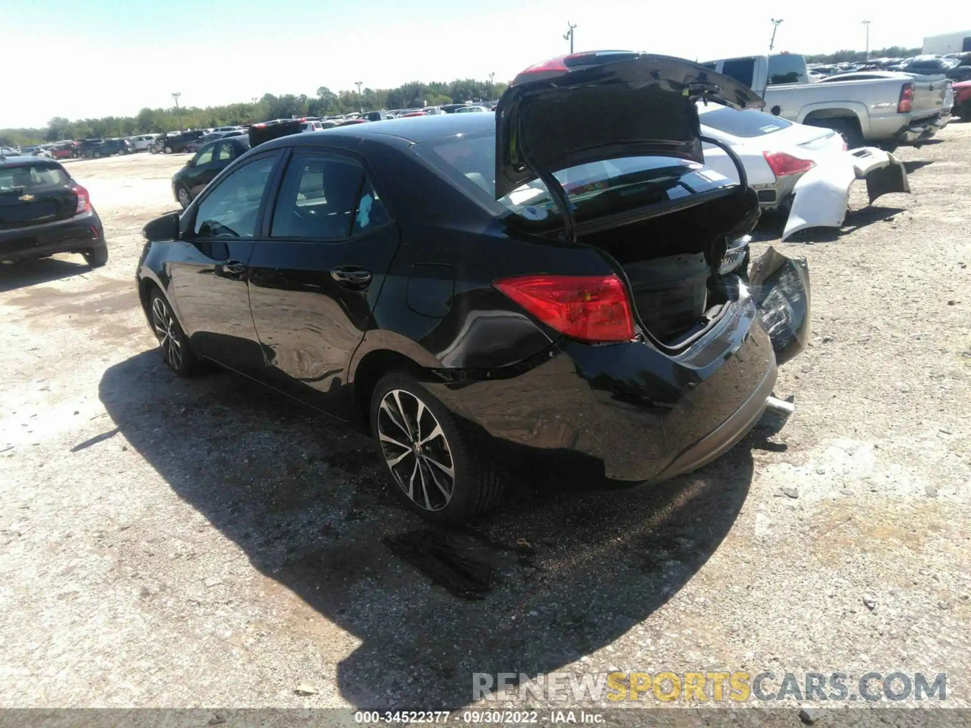 3 Photograph of a damaged car 5YFBURHE1KP868535 TOYOTA COROLLA 2019