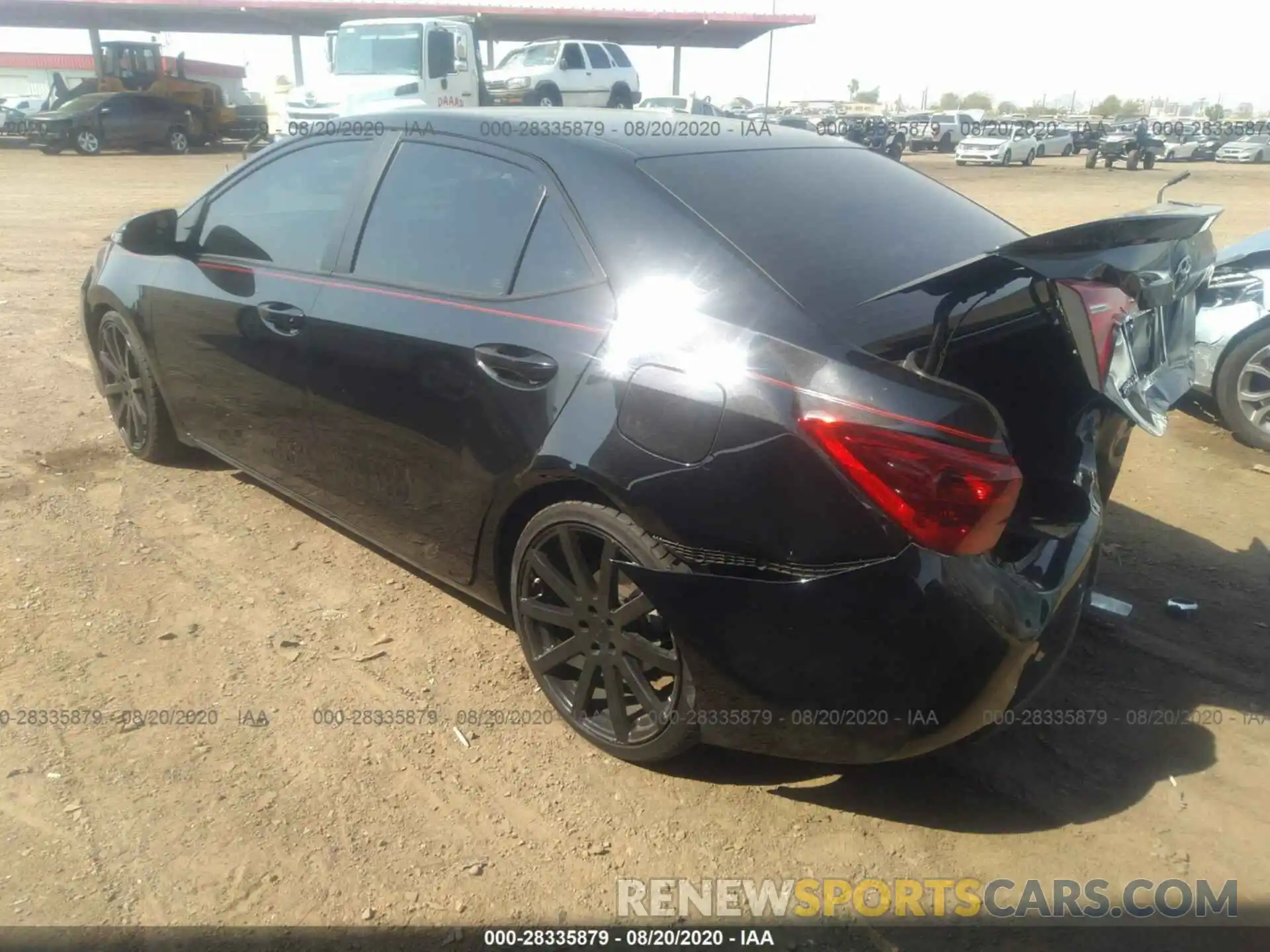 3 Photograph of a damaged car 5YFBURHE1KP868616 TOYOTA COROLLA 2019