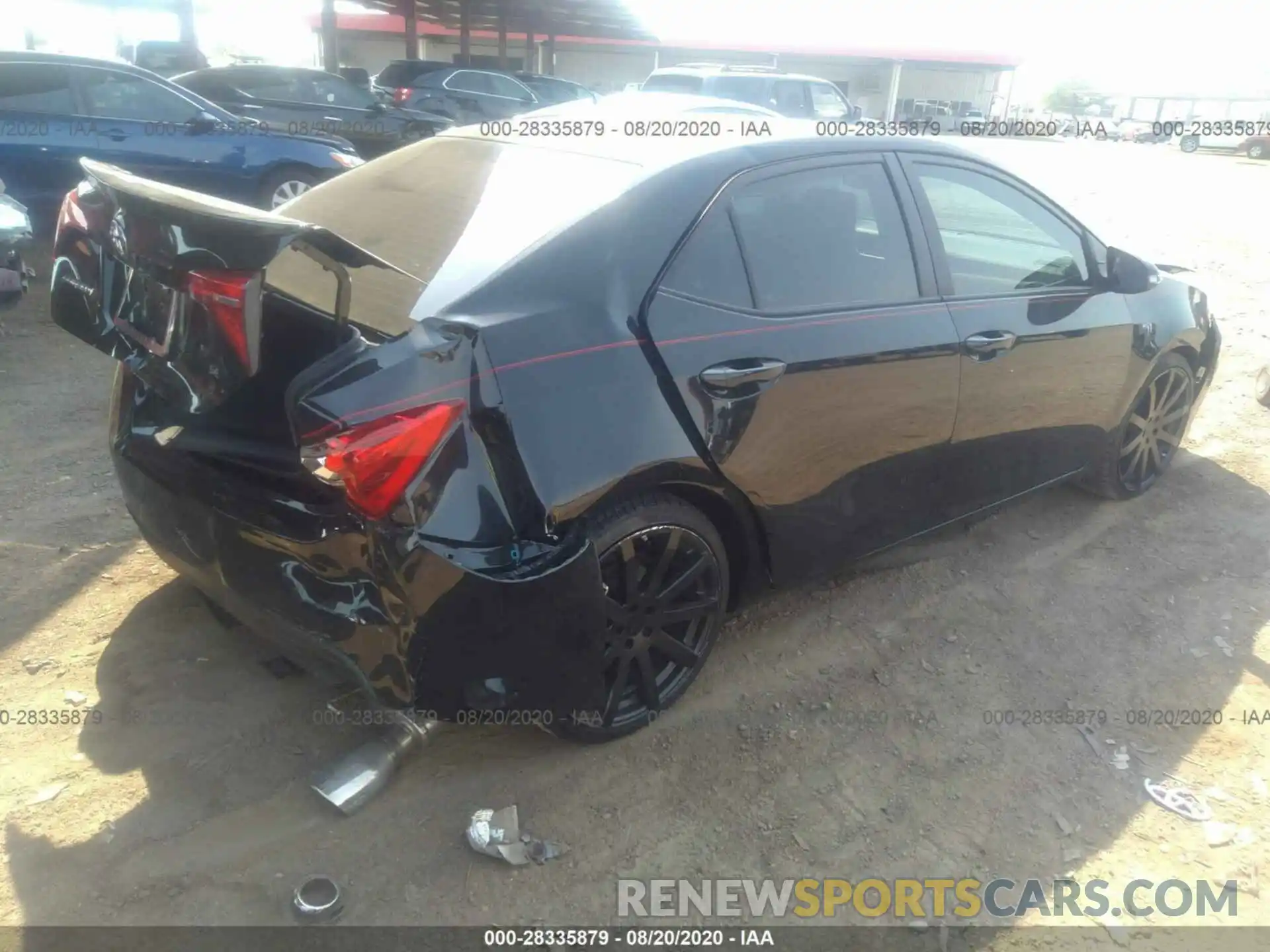 4 Photograph of a damaged car 5YFBURHE1KP868616 TOYOTA COROLLA 2019