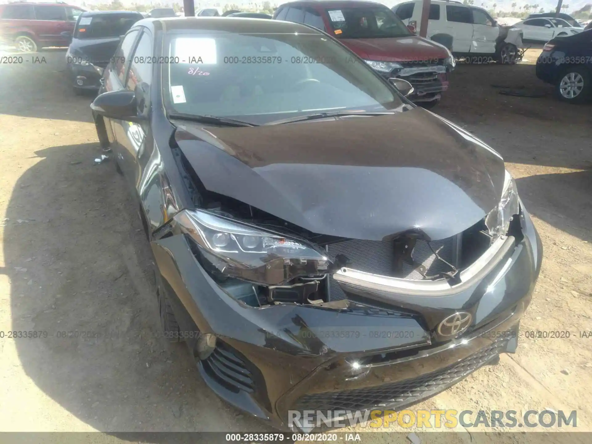 6 Photograph of a damaged car 5YFBURHE1KP868616 TOYOTA COROLLA 2019