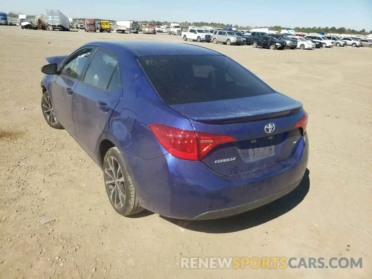 3 Photograph of a damaged car 5YFBURHE1KP868857 TOYOTA COROLLA 2019