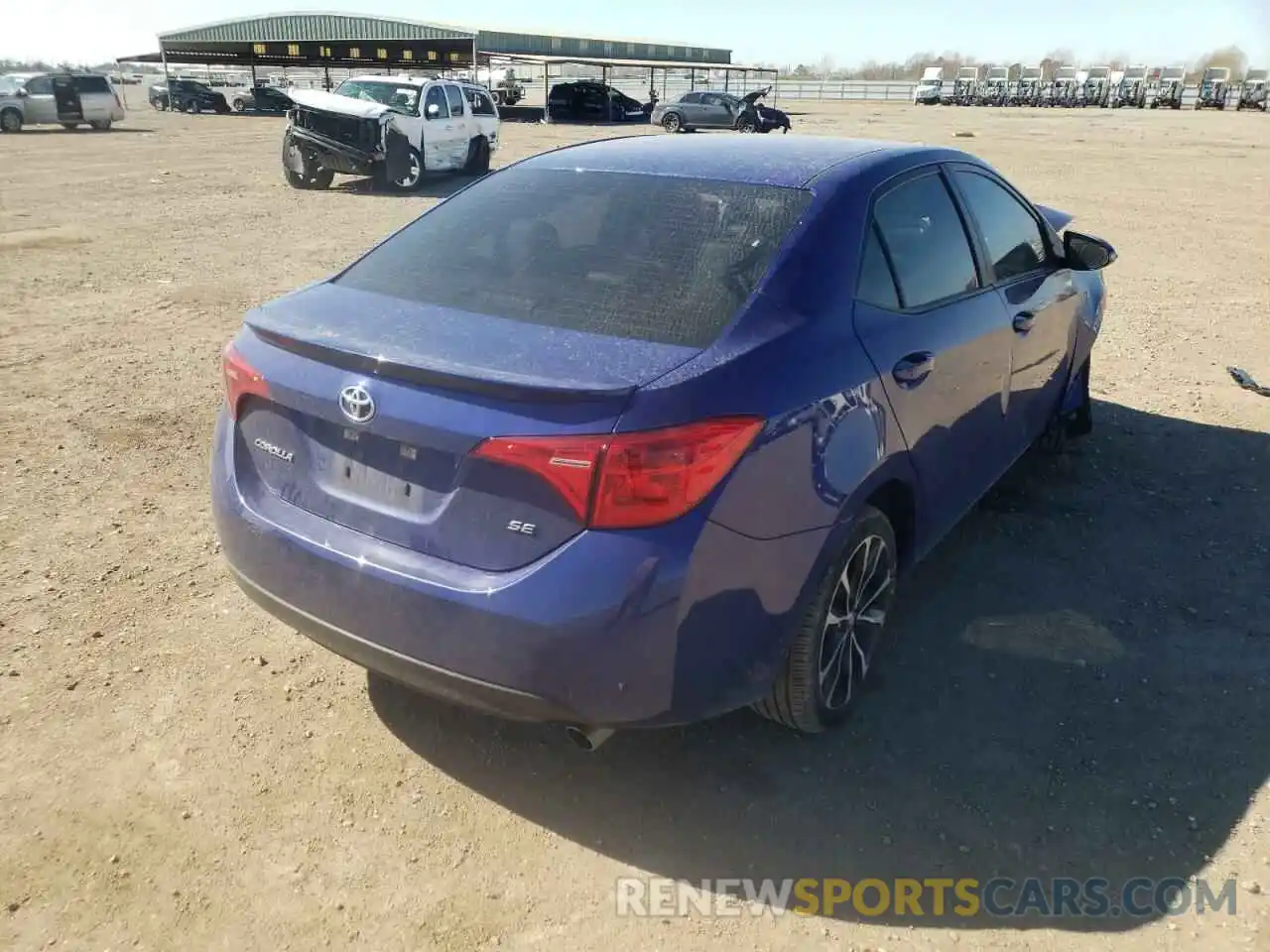 4 Photograph of a damaged car 5YFBURHE1KP868857 TOYOTA COROLLA 2019