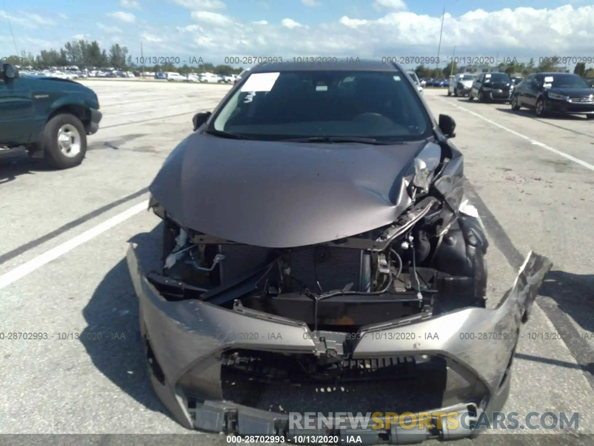 6 Photograph of a damaged car 5YFBURHE1KP869233 TOYOTA COROLLA 2019