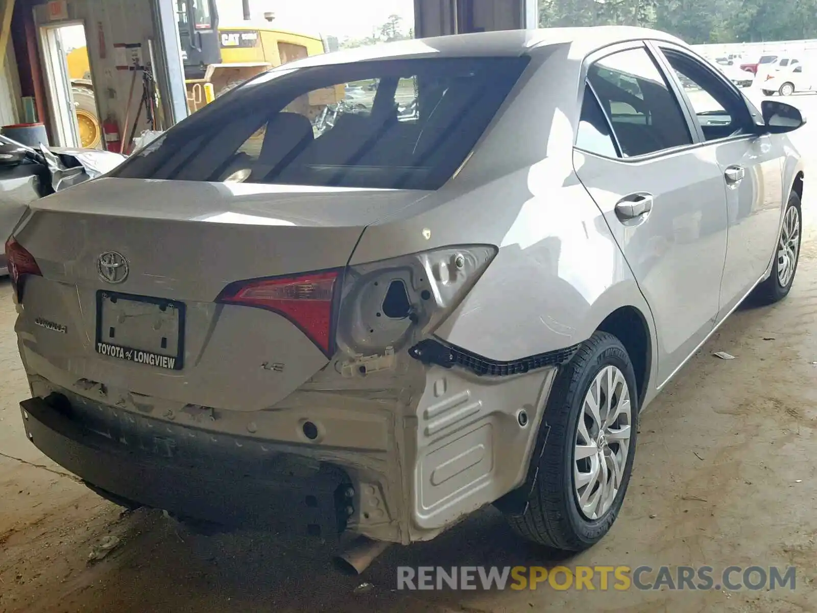 4 Photograph of a damaged car 5YFBURHE1KP869409 TOYOTA COROLLA 2019