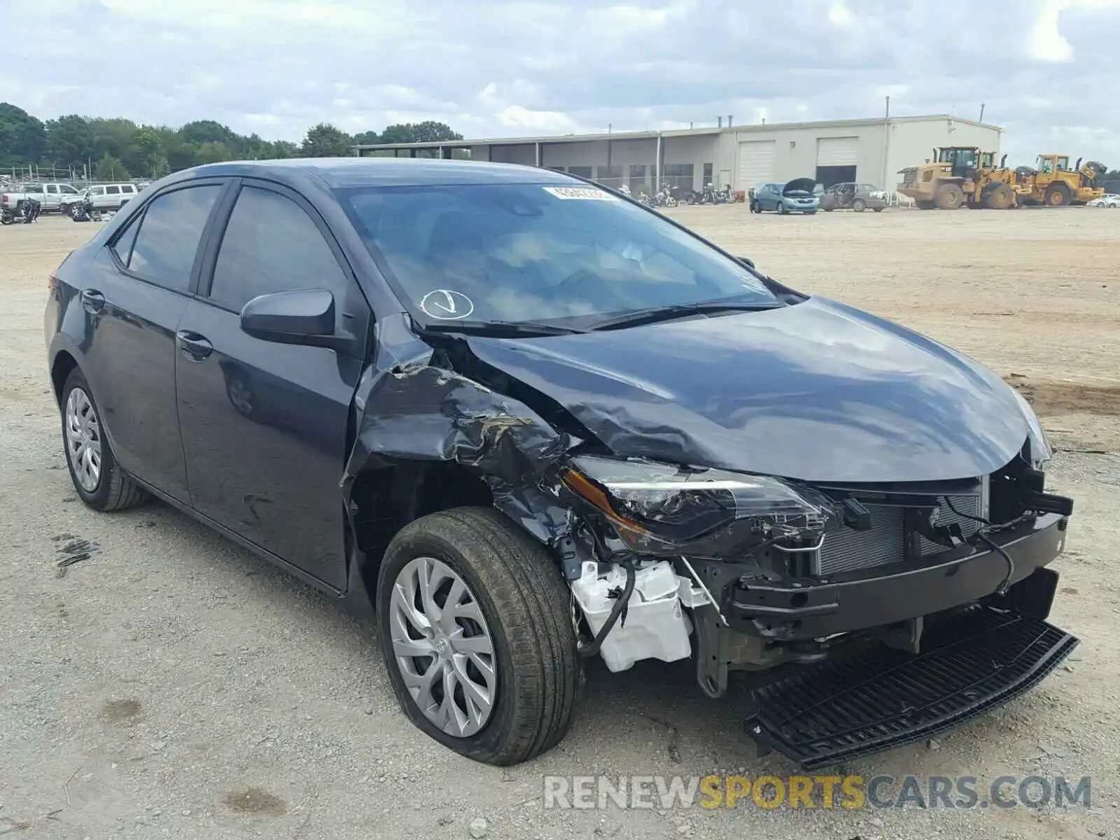 1 Photograph of a damaged car 5YFBURHE1KP869734 TOYOTA COROLLA 2019