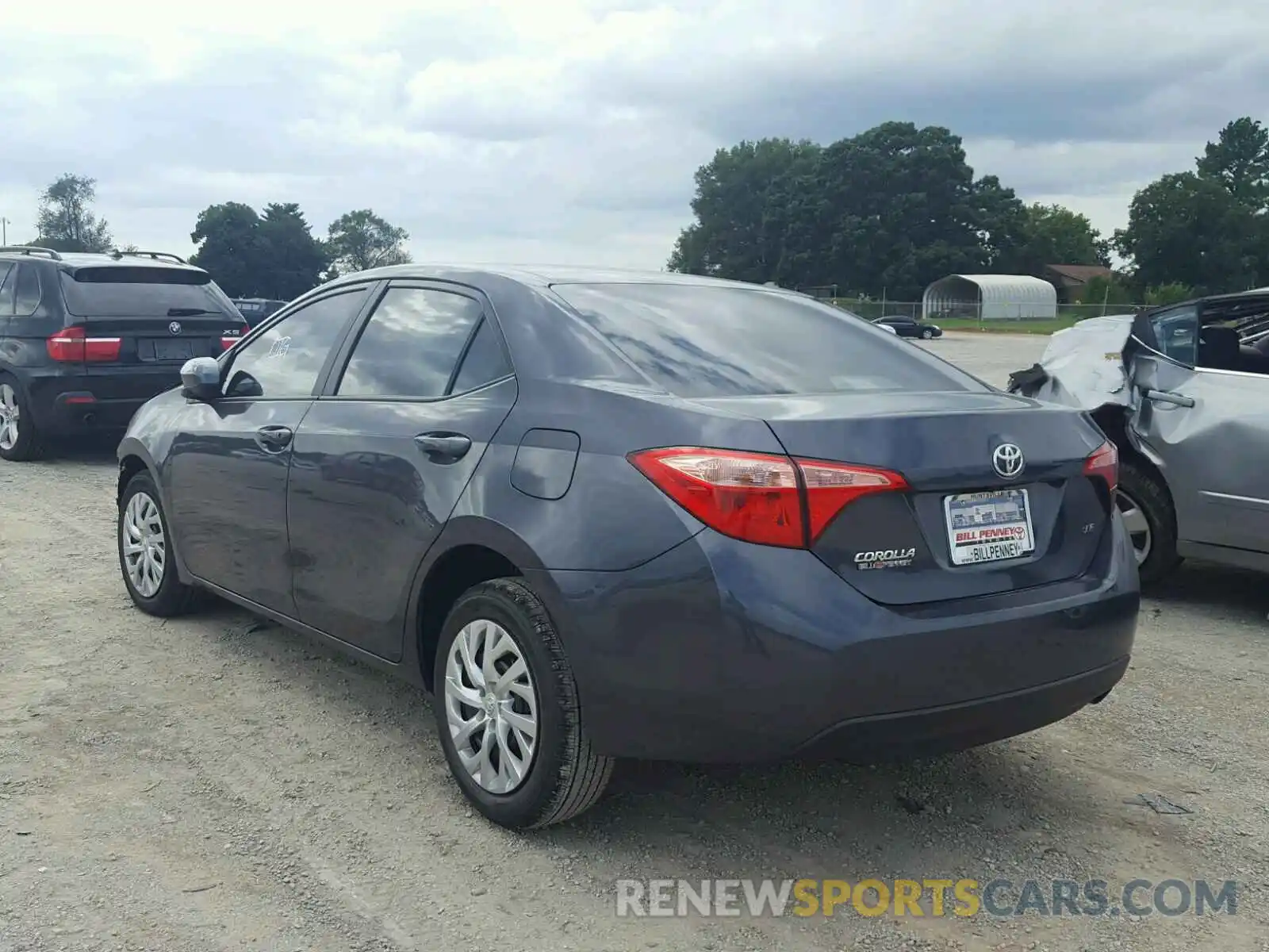 3 Photograph of a damaged car 5YFBURHE1KP869734 TOYOTA COROLLA 2019