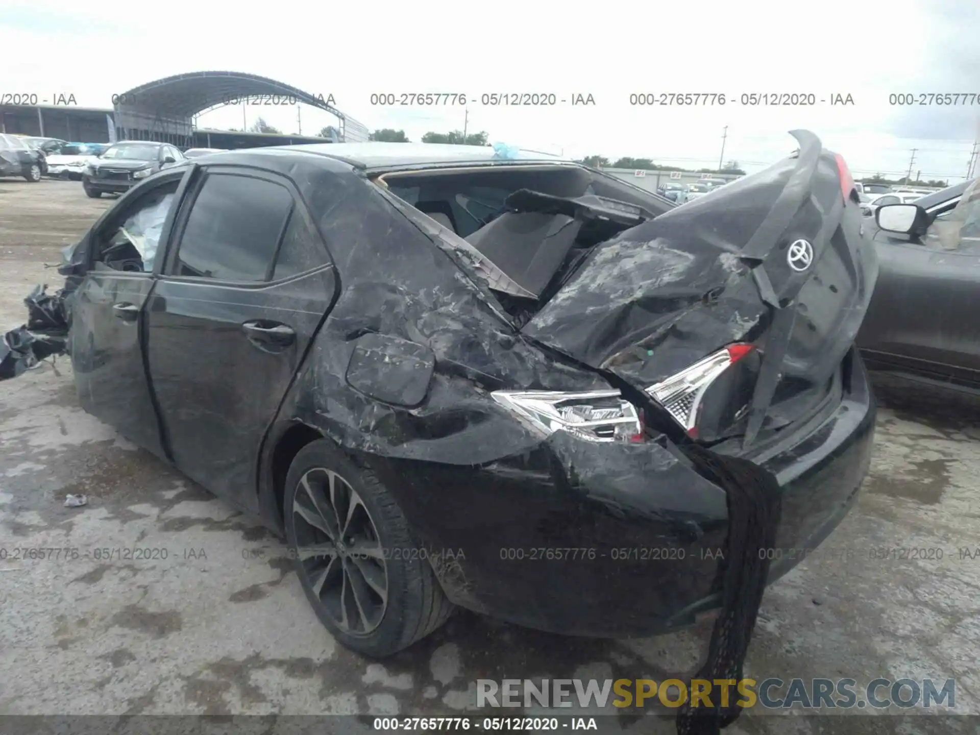 3 Photograph of a damaged car 5YFBURHE1KP869846 TOYOTA COROLLA 2019