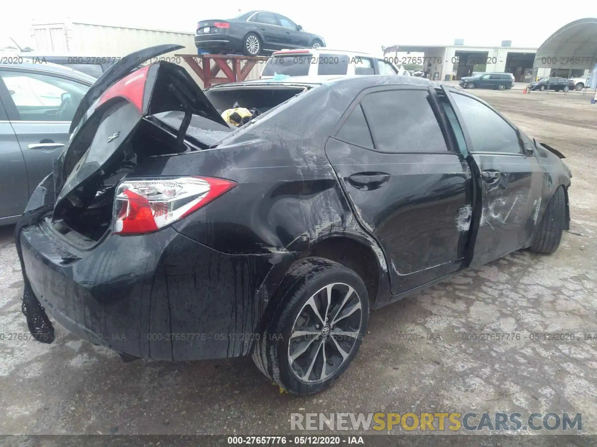 4 Photograph of a damaged car 5YFBURHE1KP869846 TOYOTA COROLLA 2019