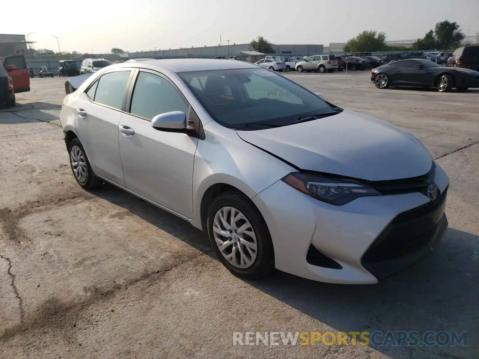 1 Photograph of a damaged car 5YFBURHE1KP870236 TOYOTA COROLLA 2019