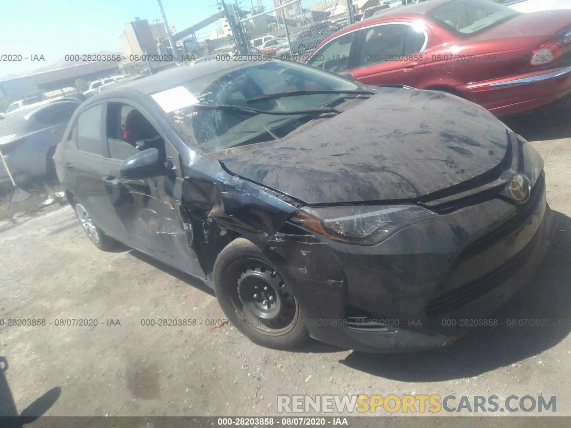 1 Photograph of a damaged car 5YFBURHE1KP870415 TOYOTA COROLLA 2019