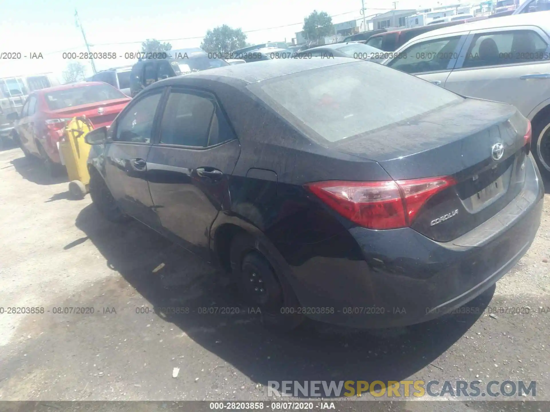 3 Photograph of a damaged car 5YFBURHE1KP870415 TOYOTA COROLLA 2019