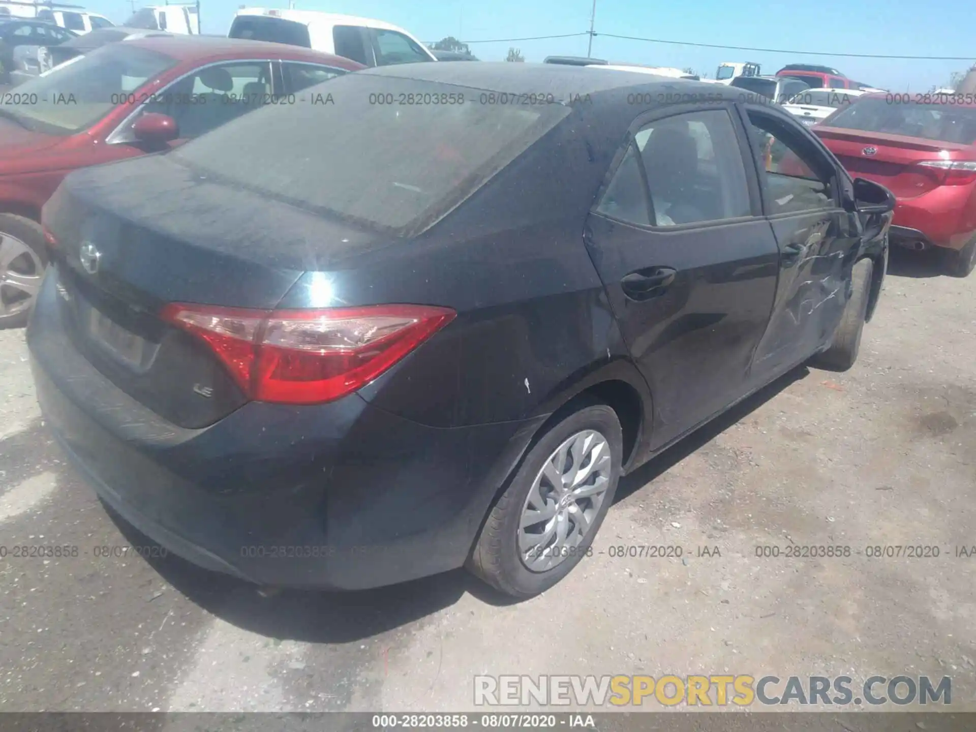 4 Photograph of a damaged car 5YFBURHE1KP870415 TOYOTA COROLLA 2019