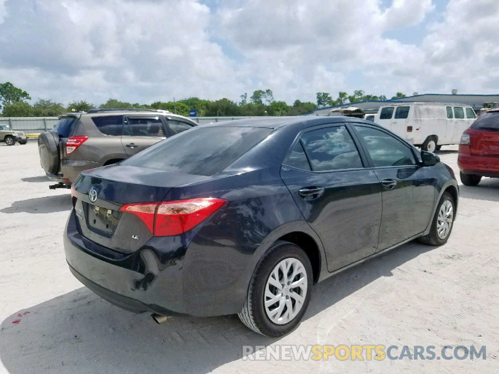 4 Photograph of a damaged car 5YFBURHE1KP870866 TOYOTA COROLLA 2019