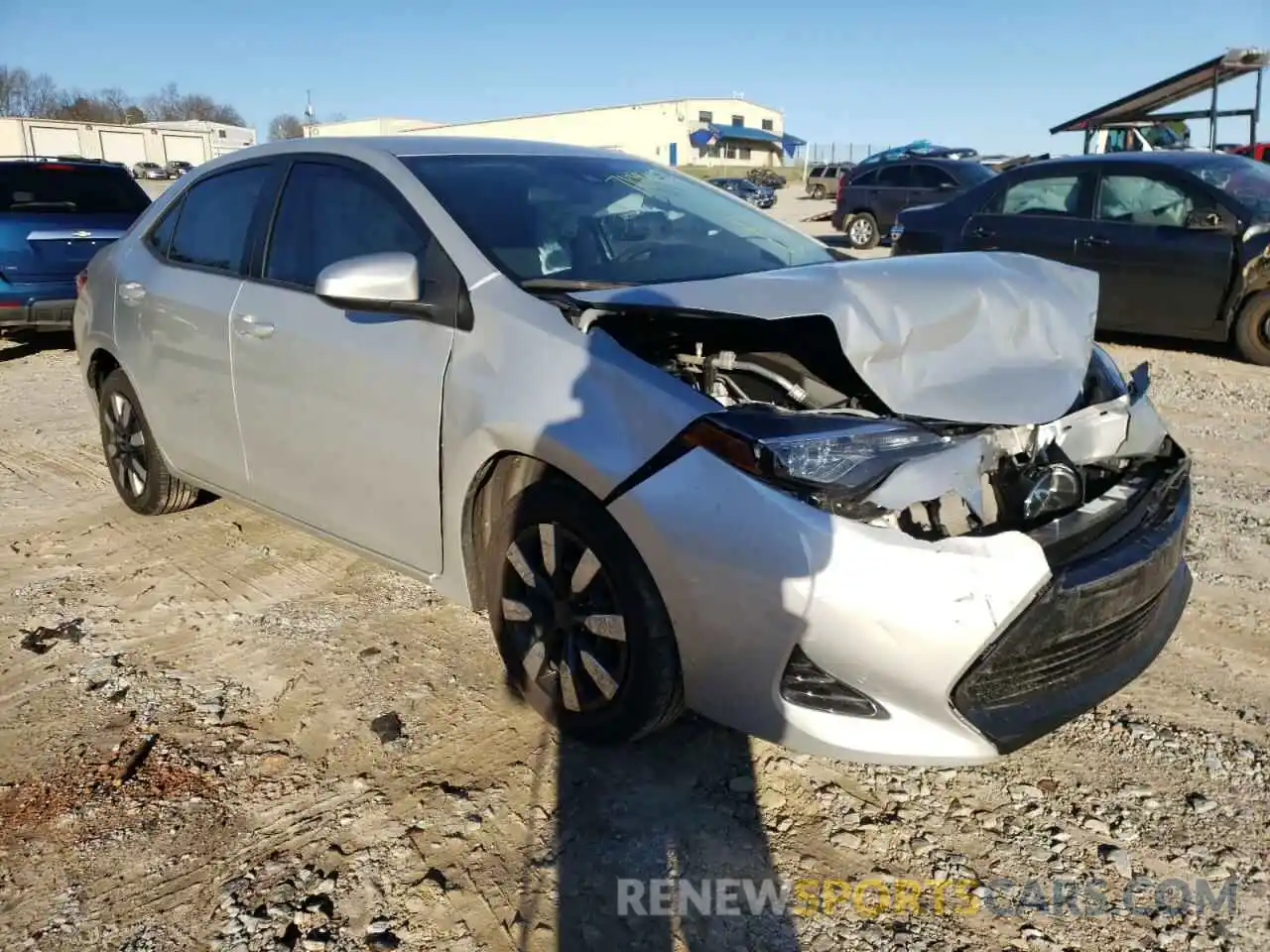 1 Photograph of a damaged car 5YFBURHE1KP871127 TOYOTA COROLLA 2019