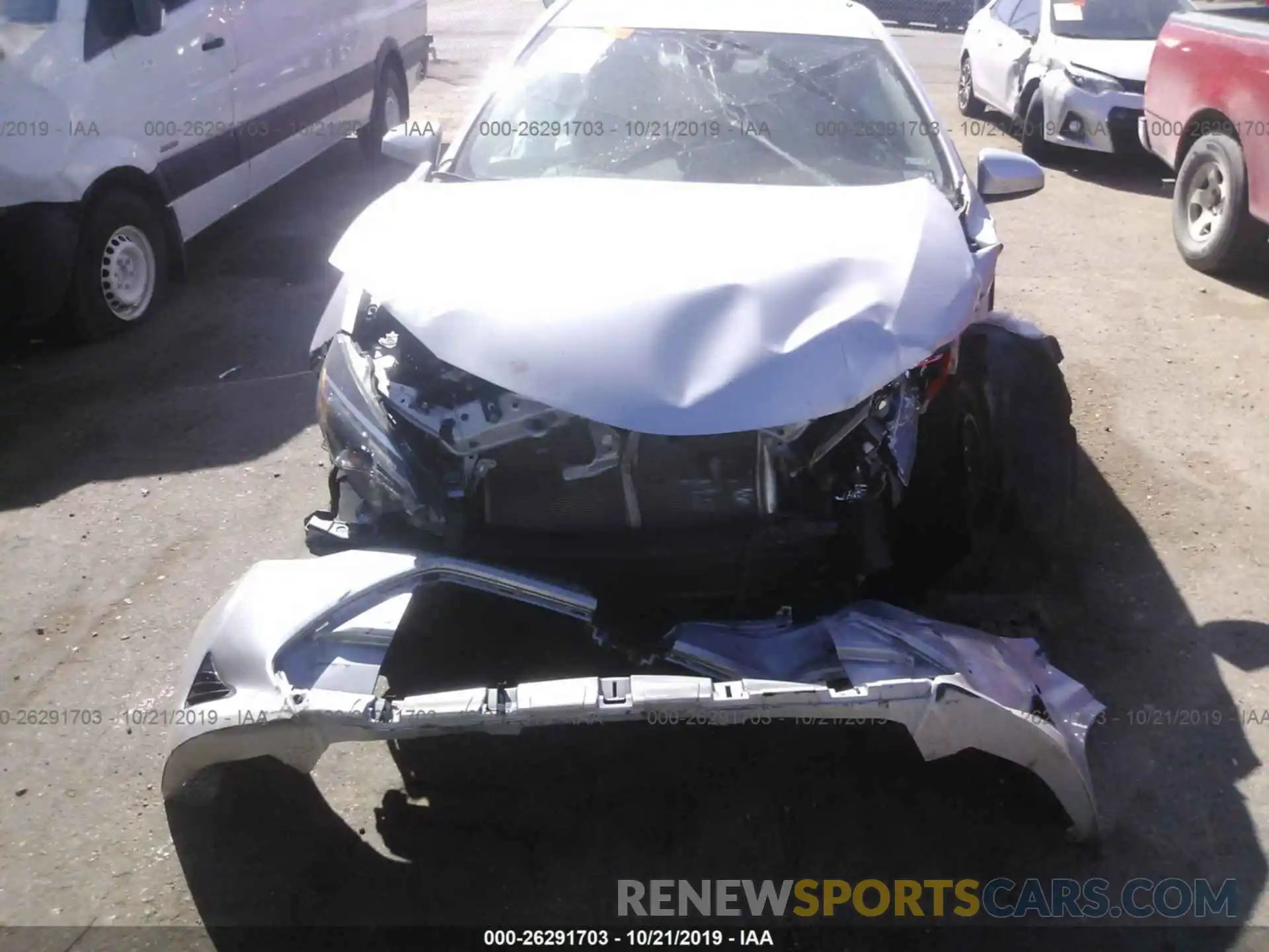 6 Photograph of a damaged car 5YFBURHE1KP871788 TOYOTA COROLLA 2019