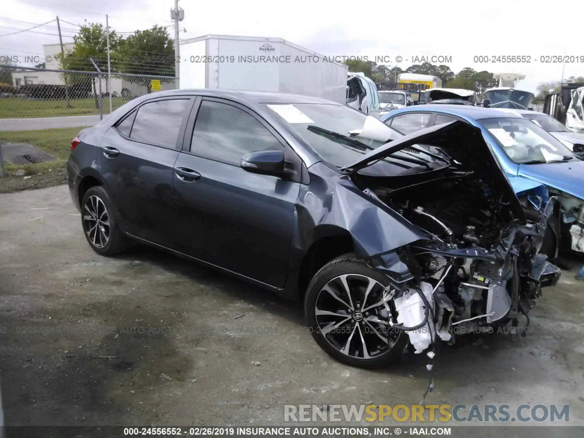 1 Photograph of a damaged car 5YFBURHE1KP872262 TOYOTA COROLLA 2019