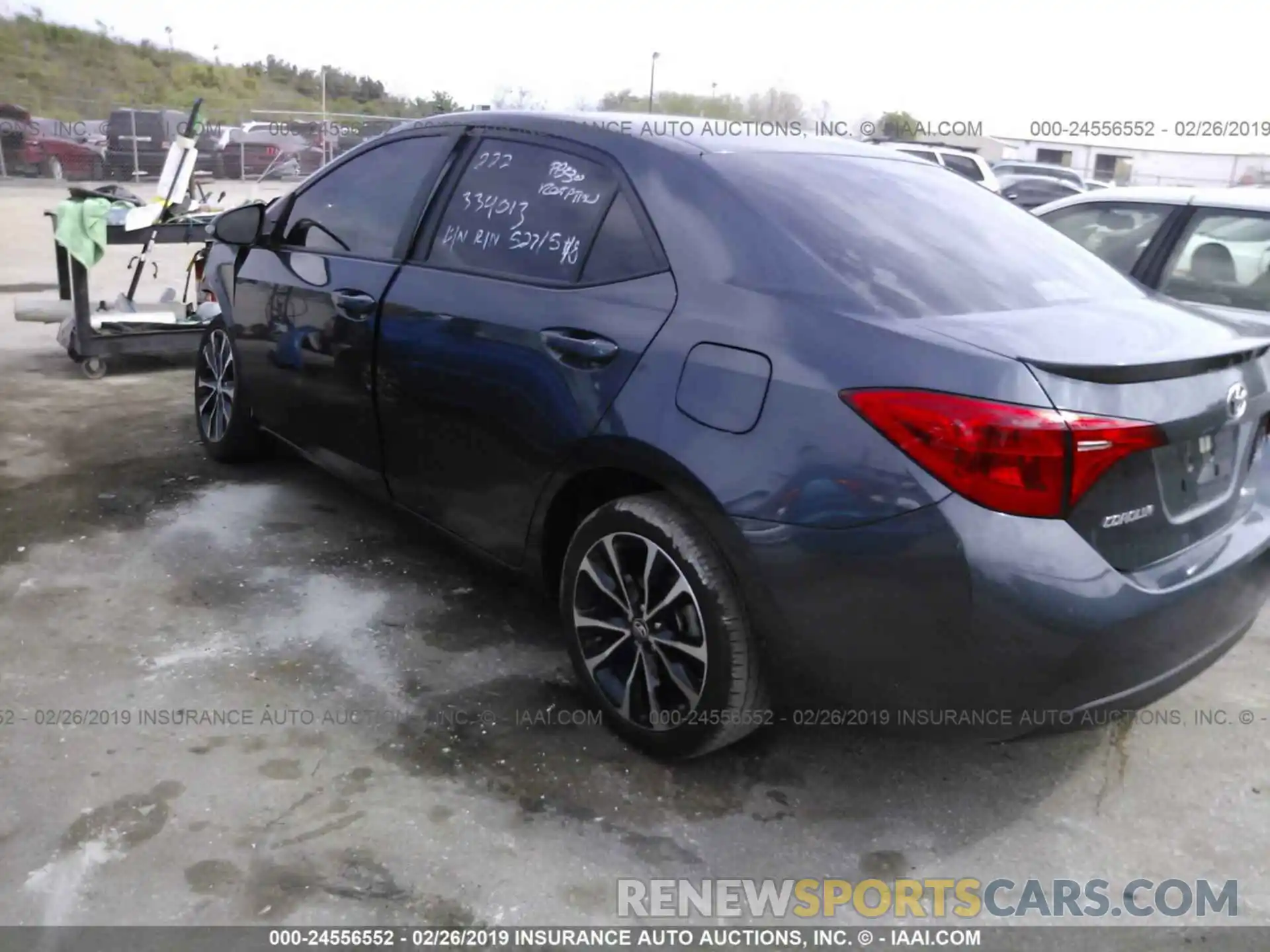 3 Photograph of a damaged car 5YFBURHE1KP872262 TOYOTA COROLLA 2019