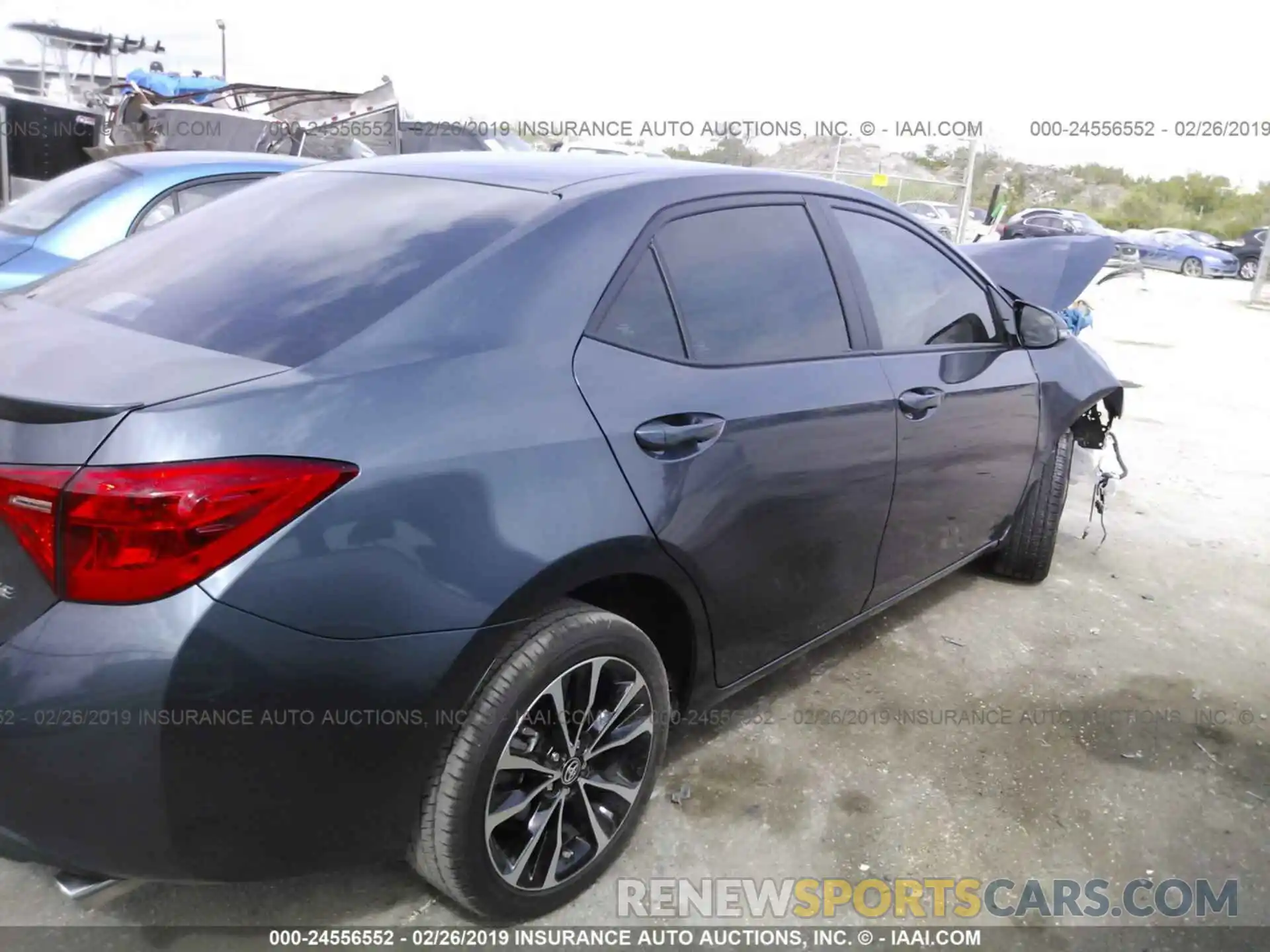 4 Photograph of a damaged car 5YFBURHE1KP872262 TOYOTA COROLLA 2019