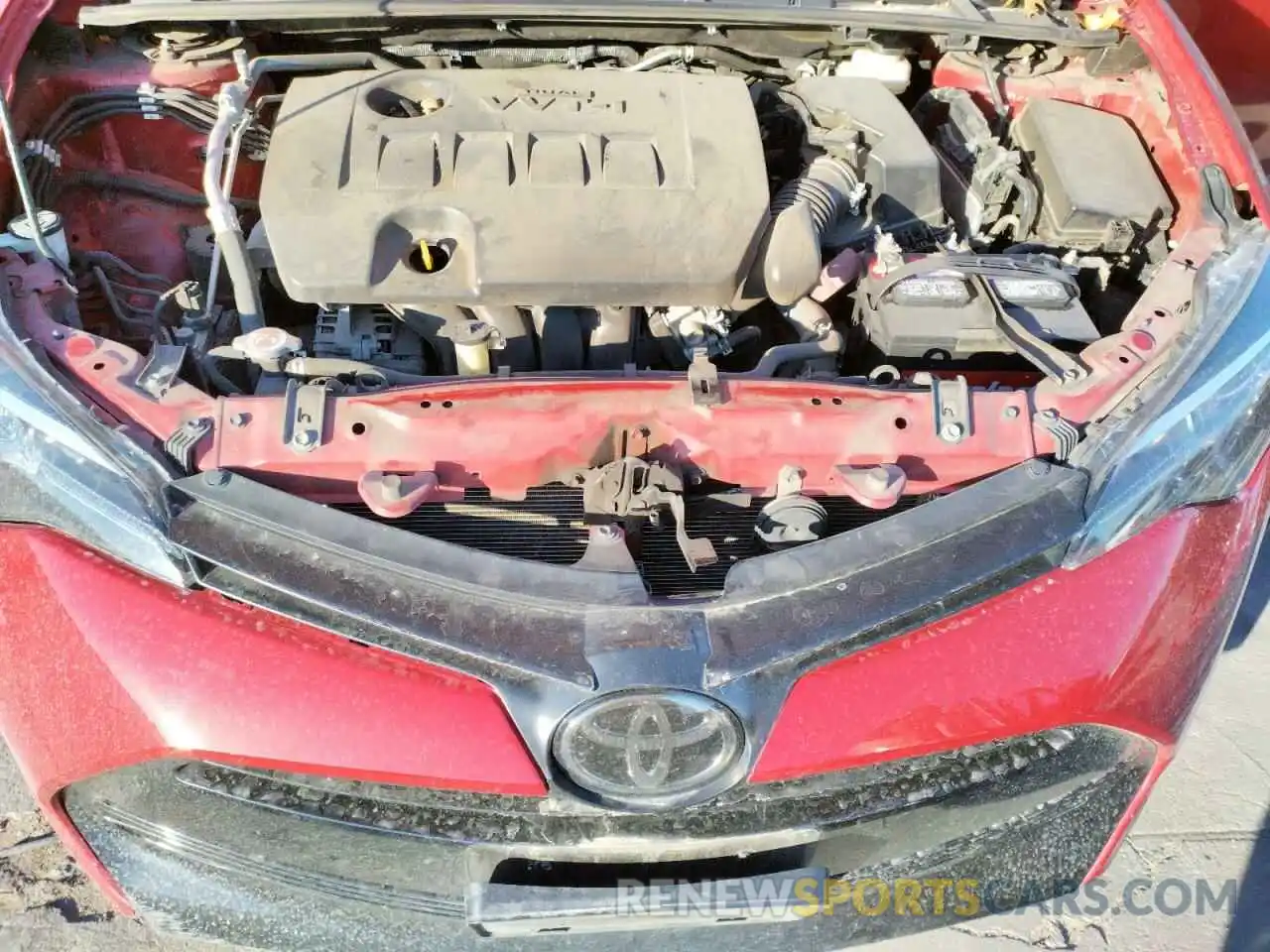 7 Photograph of a damaged car 5YFBURHE1KP872326 TOYOTA COROLLA 2019