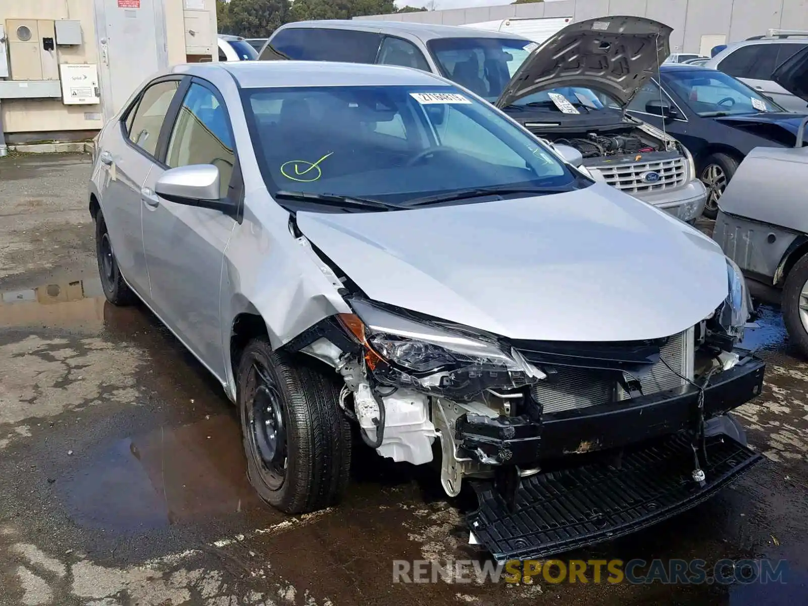 1 Photograph of a damaged car 5YFBURHE1KP872469 TOYOTA COROLLA 2019