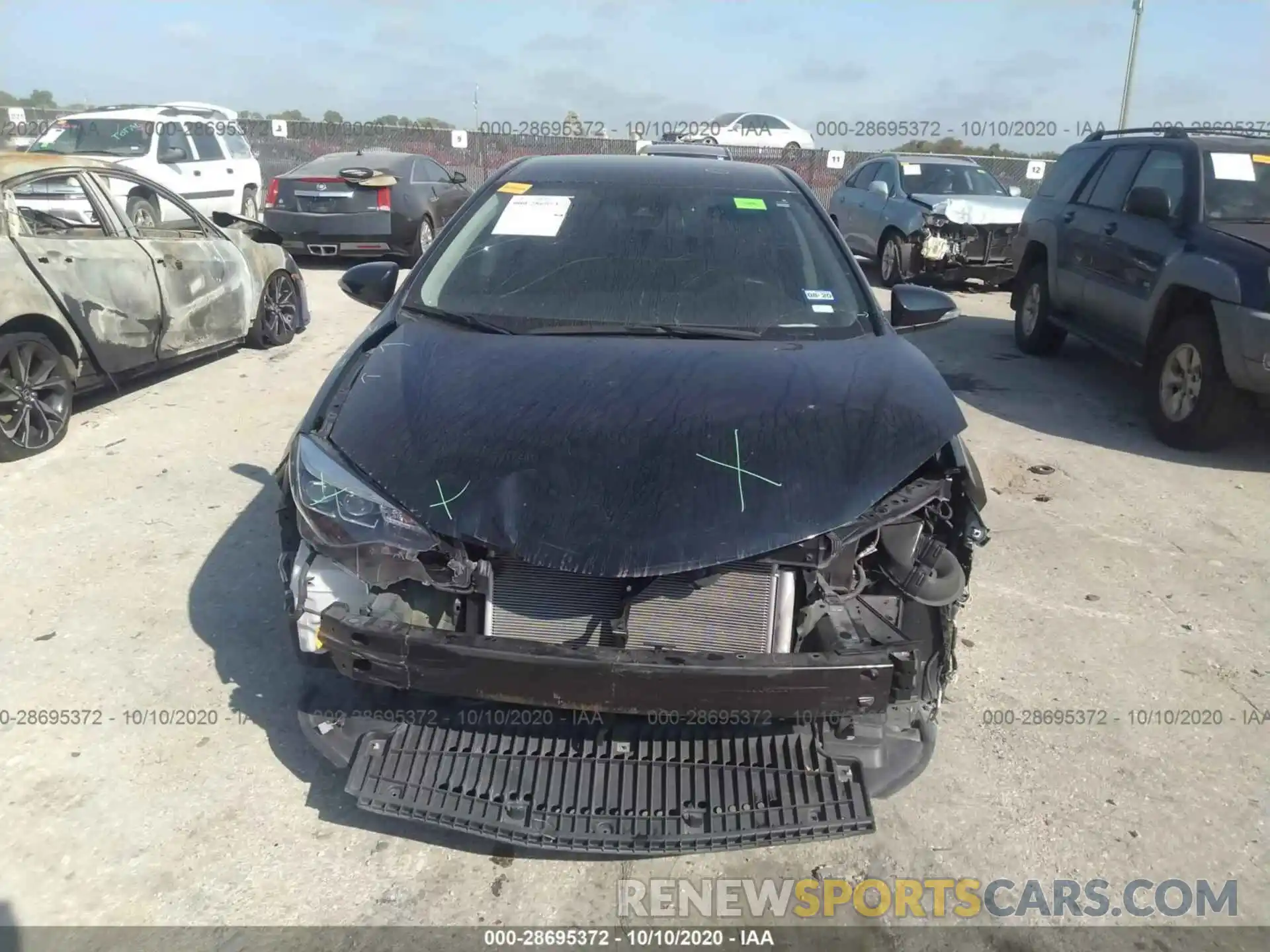 6 Photograph of a damaged car 5YFBURHE1KP872939 TOYOTA COROLLA 2019