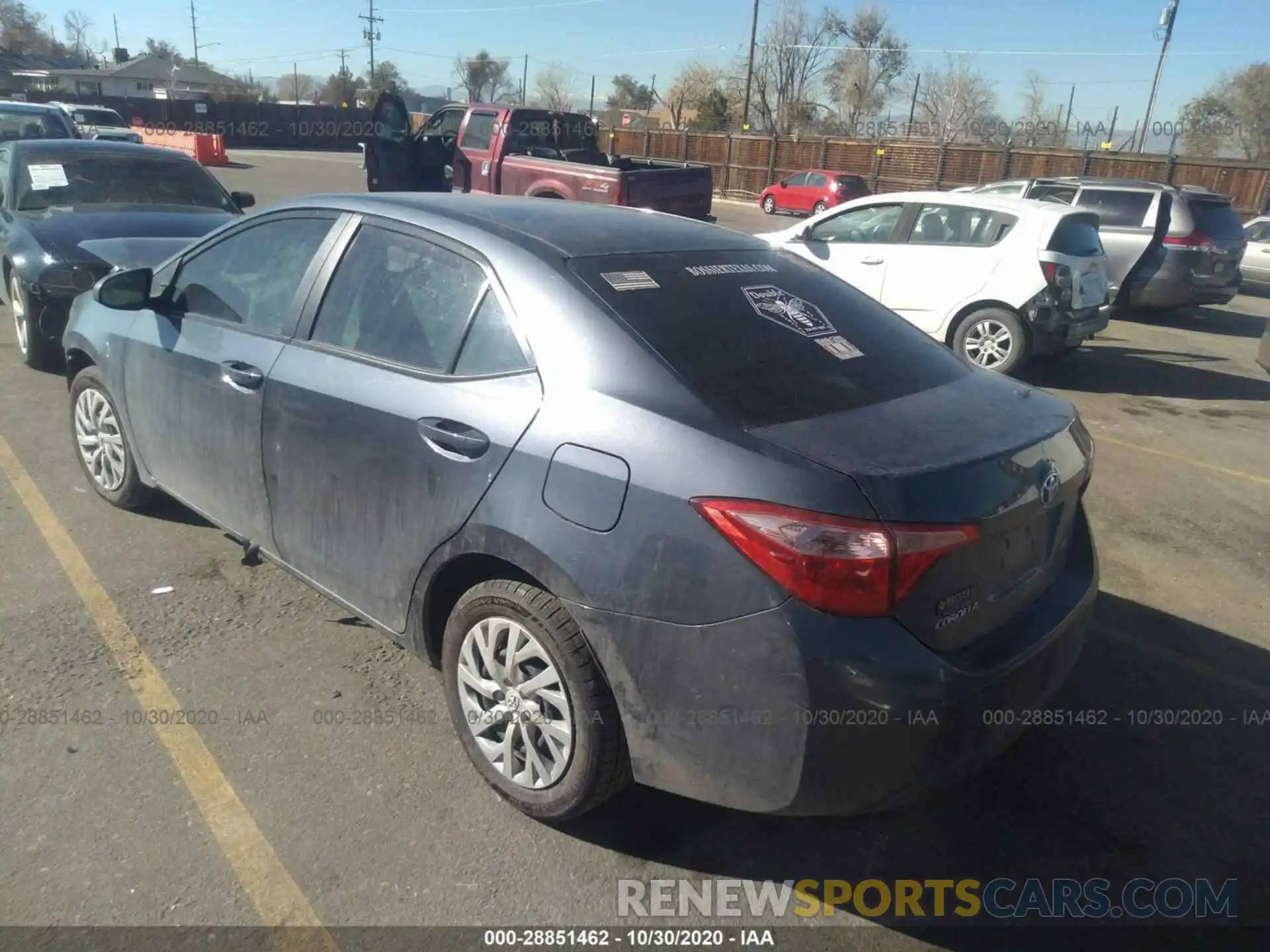 3 Photograph of a damaged car 5YFBURHE1KP872956 TOYOTA COROLLA 2019