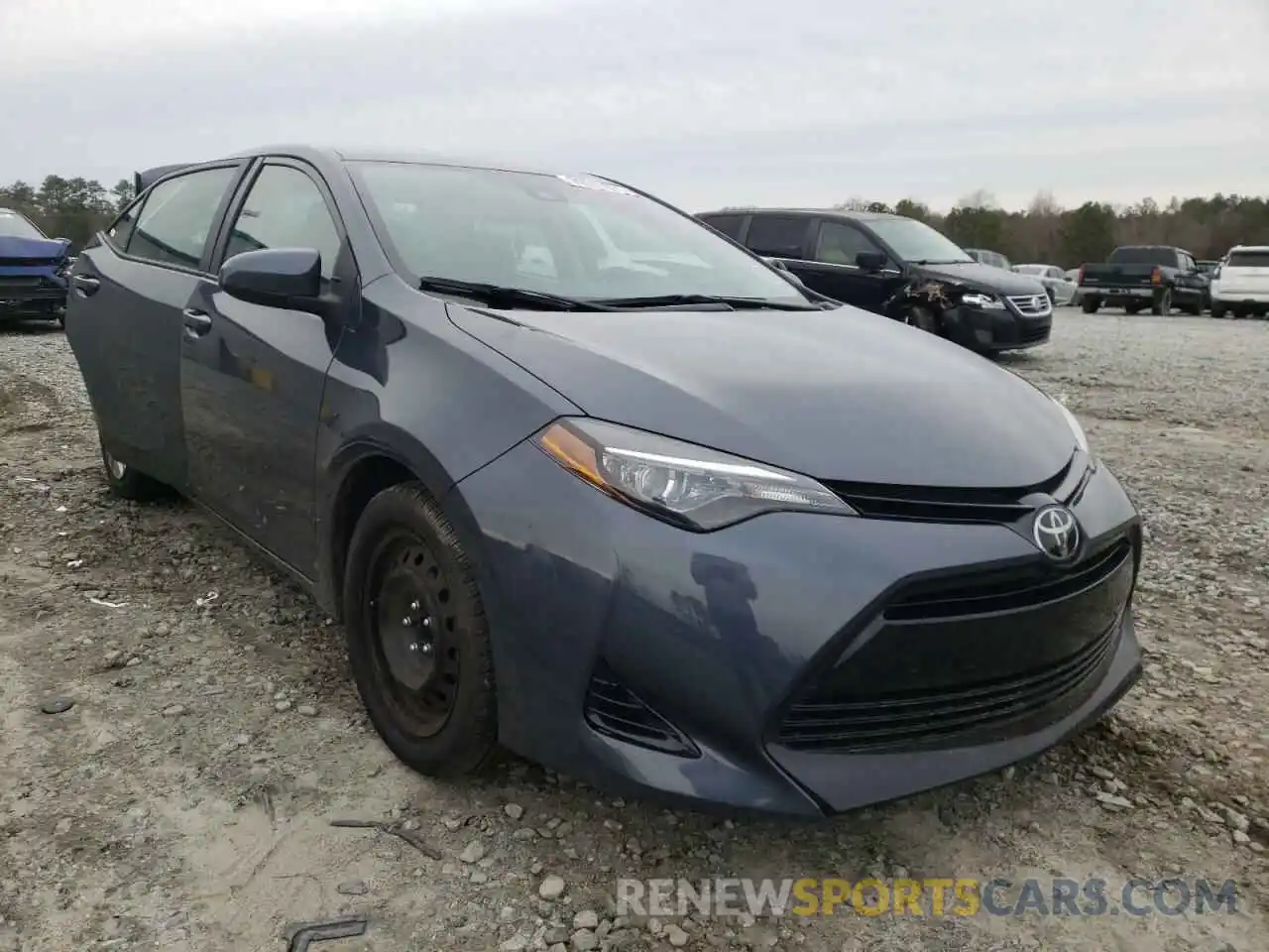 1 Photograph of a damaged car 5YFBURHE1KP873153 TOYOTA COROLLA 2019