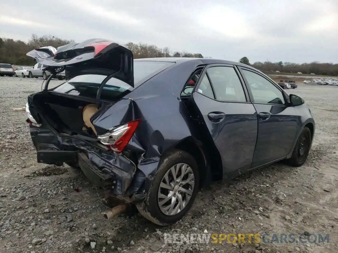 4 Photograph of a damaged car 5YFBURHE1KP873153 TOYOTA COROLLA 2019