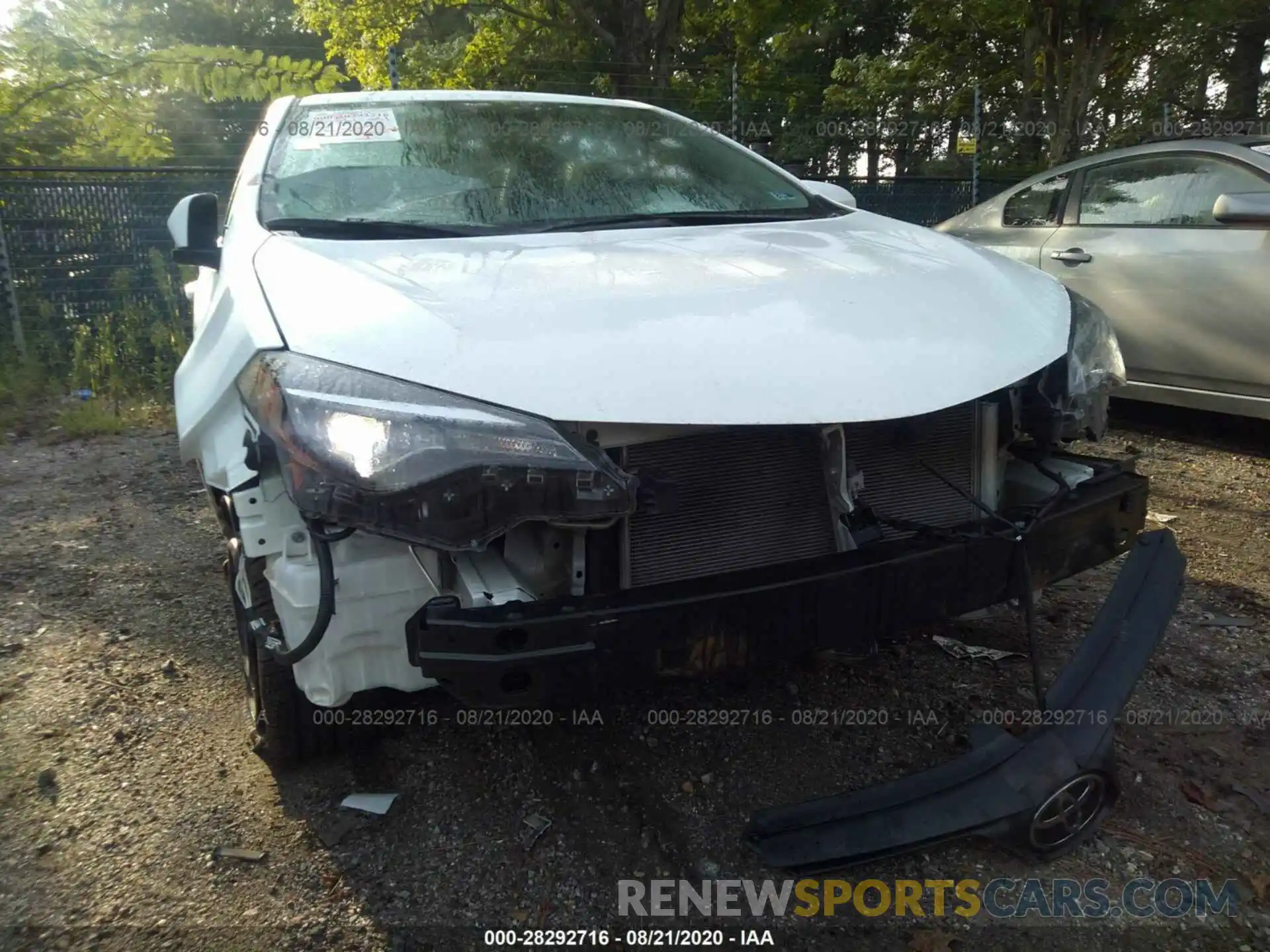 6 Photograph of a damaged car 5YFBURHE1KP873279 TOYOTA COROLLA 2019