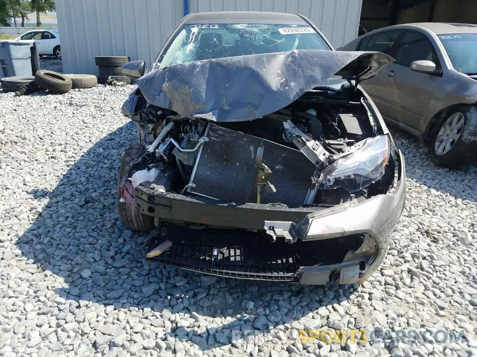 9 Photograph of a damaged car 5YFBURHE1KP873332 TOYOTA COROLLA 2019