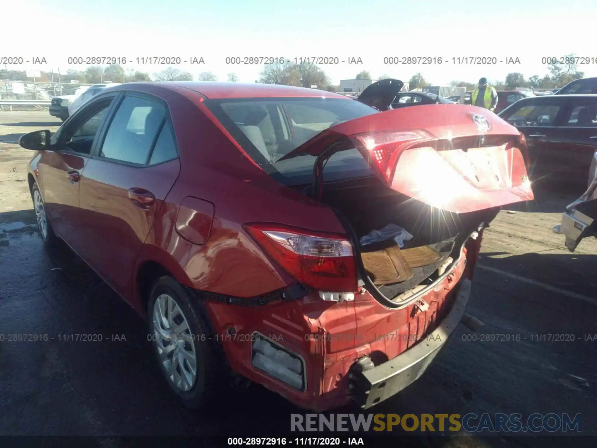 6 Photograph of a damaged car 5YFBURHE1KP873346 TOYOTA COROLLA 2019