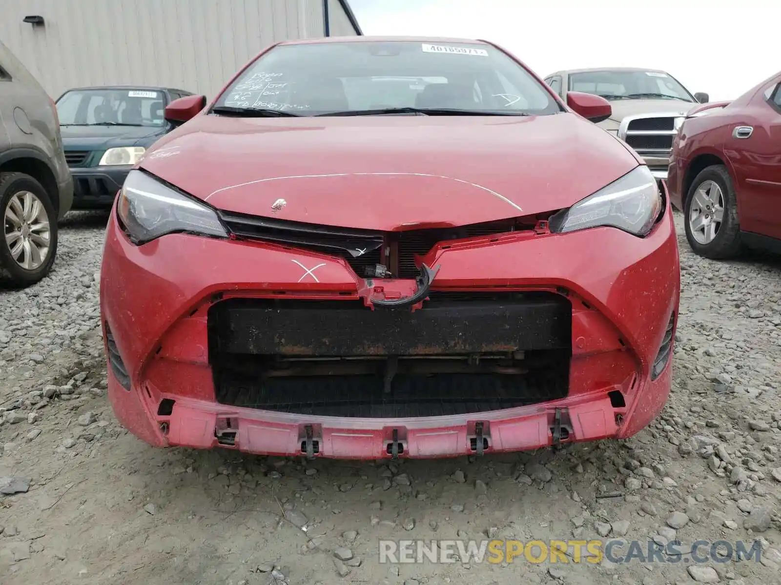 9 Photograph of a damaged car 5YFBURHE1KP873539 TOYOTA COROLLA 2019