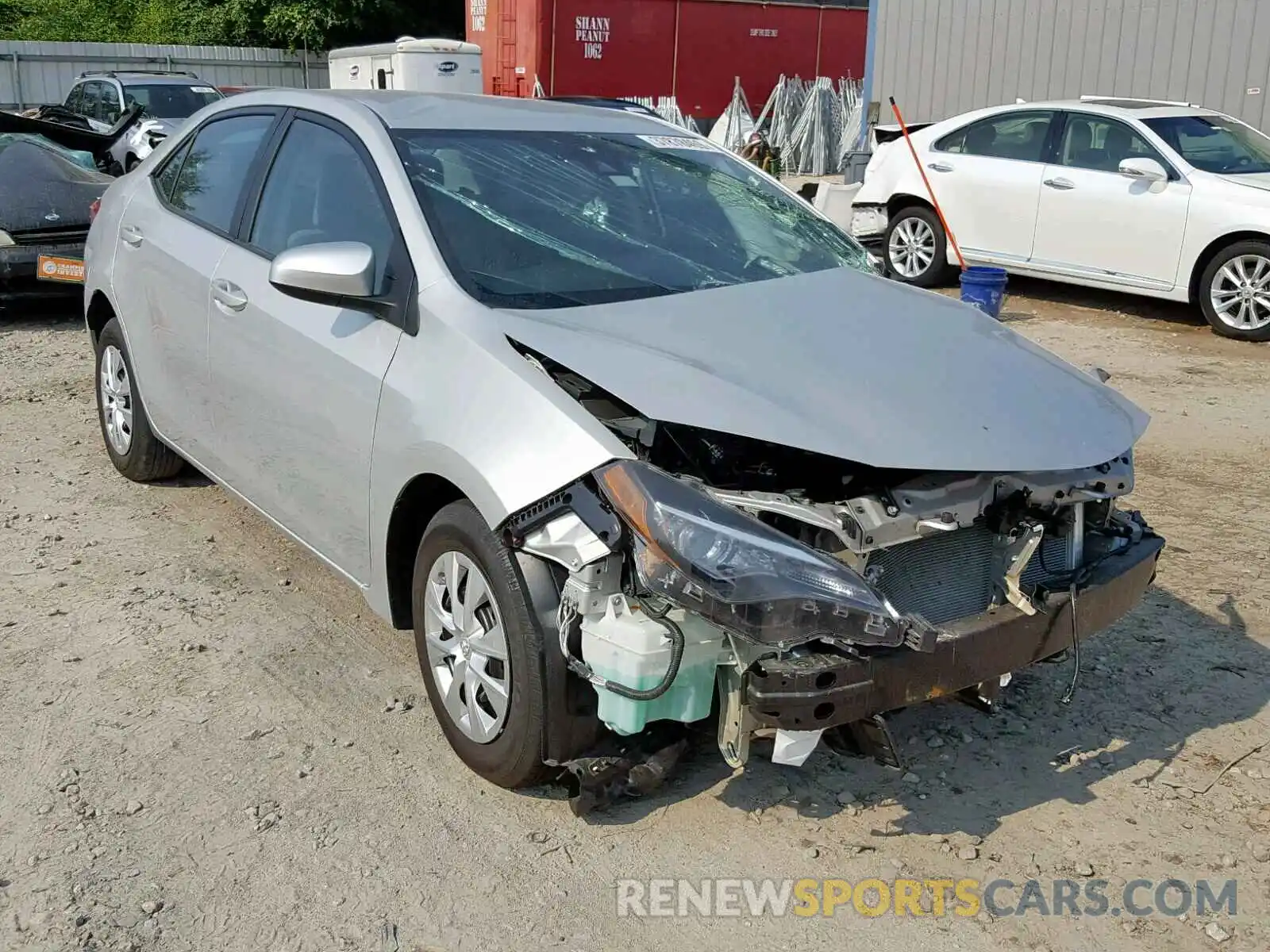 1 Photograph of a damaged car 5YFBURHE1KP873847 TOYOTA COROLLA 2019