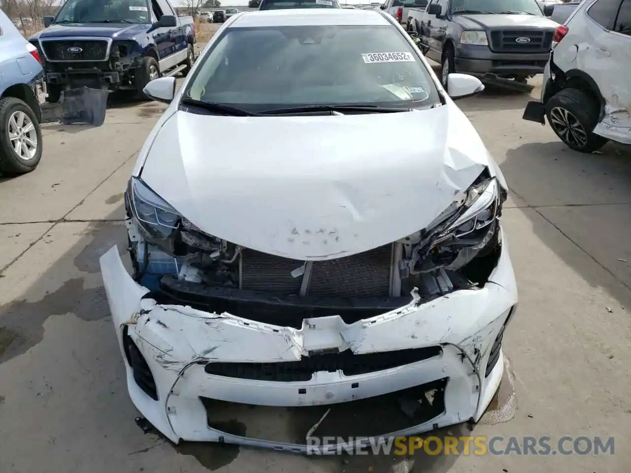 9 Photograph of a damaged car 5YFBURHE1KP873993 TOYOTA COROLLA 2019