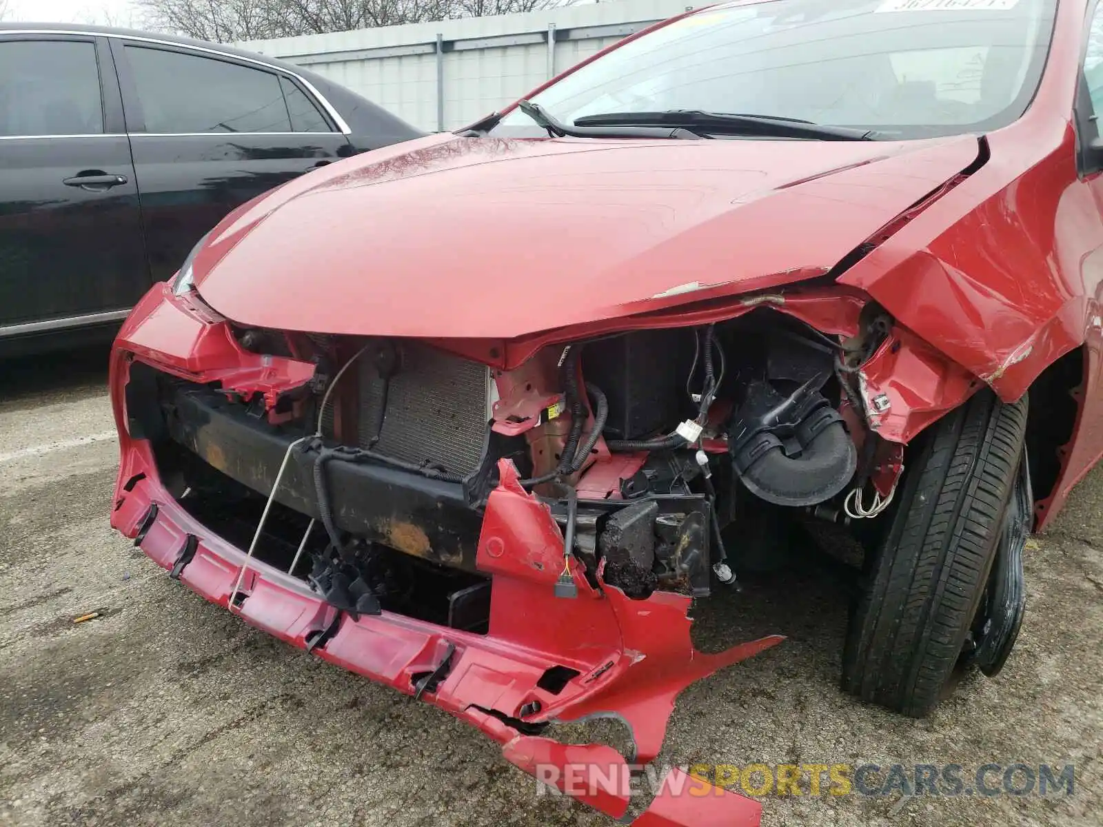 9 Photograph of a damaged car 5YFBURHE1KP874268 TOYOTA COROLLA 2019