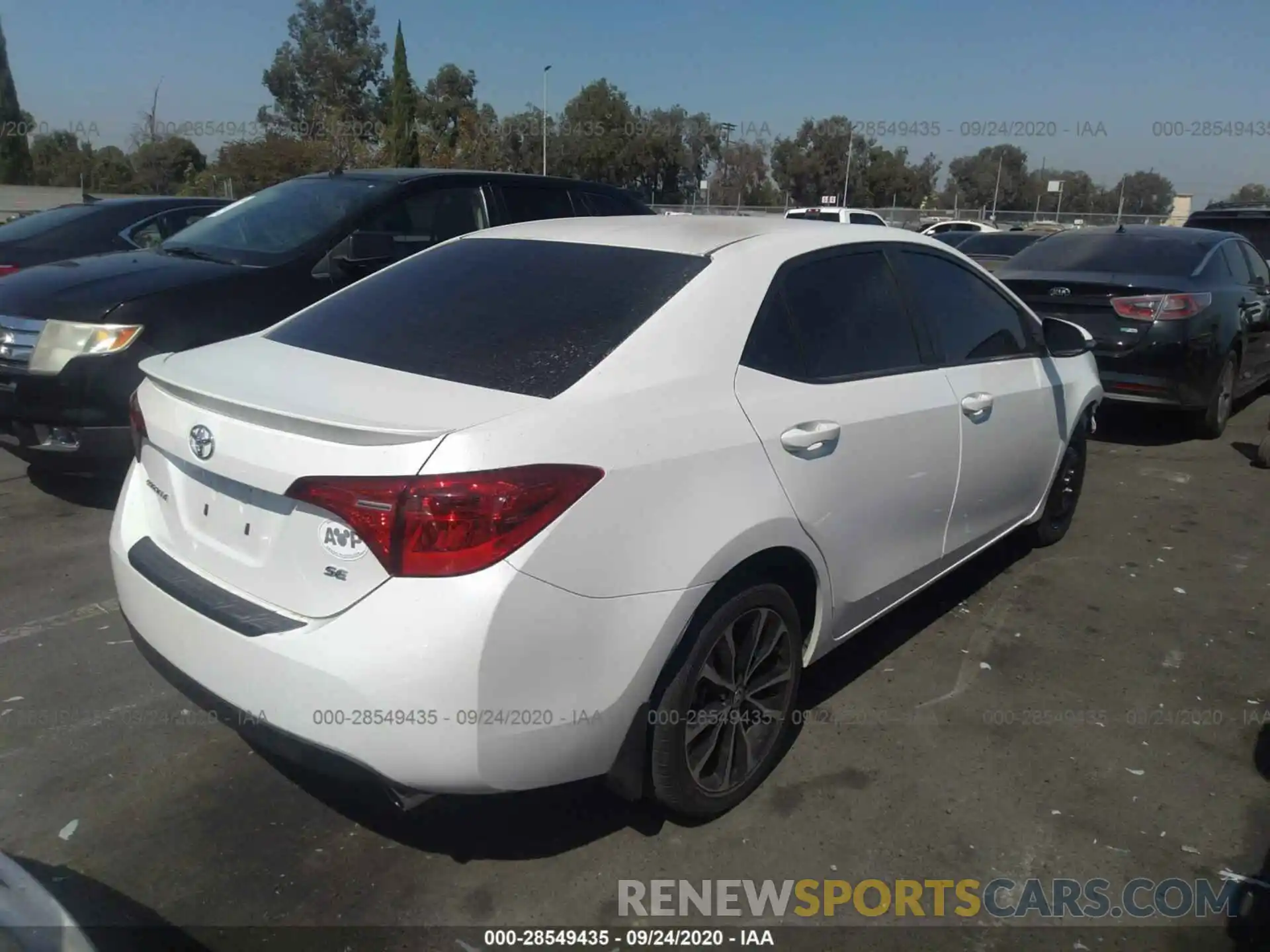 4 Photograph of a damaged car 5YFBURHE1KP874903 TOYOTA COROLLA 2019