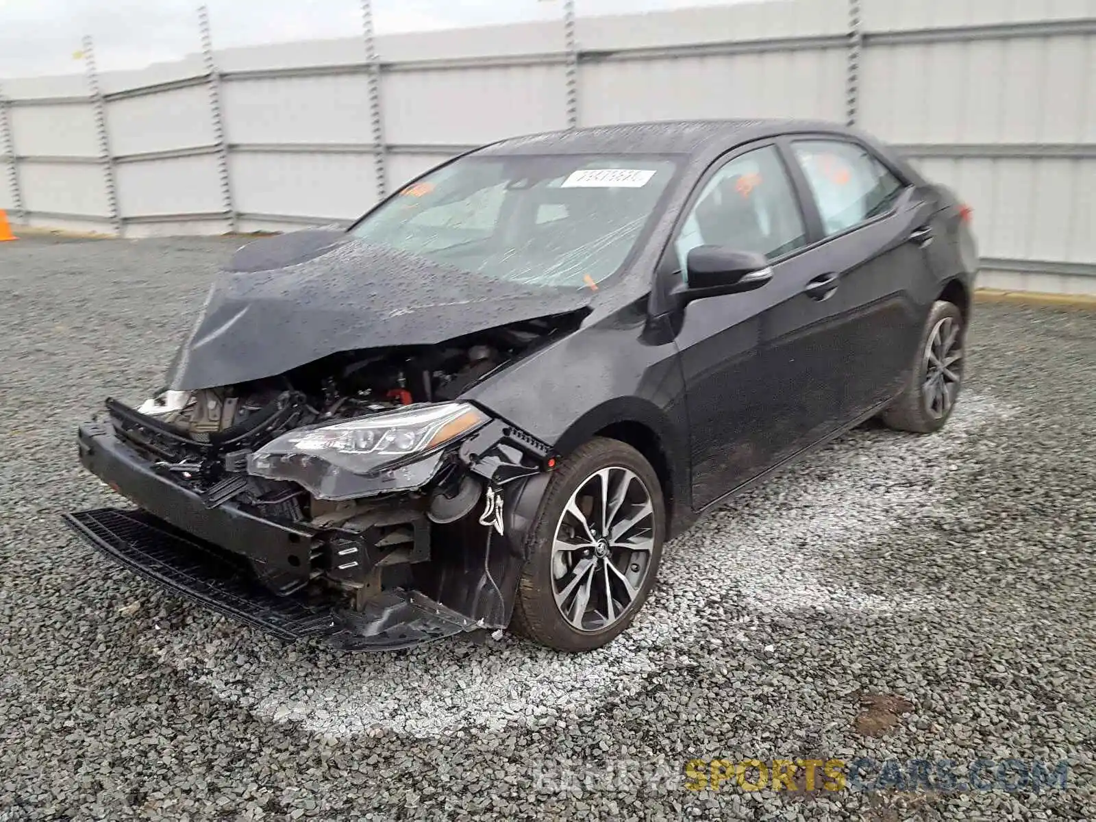 2 Photograph of a damaged car 5YFBURHE1KP875078 TOYOTA COROLLA 2019