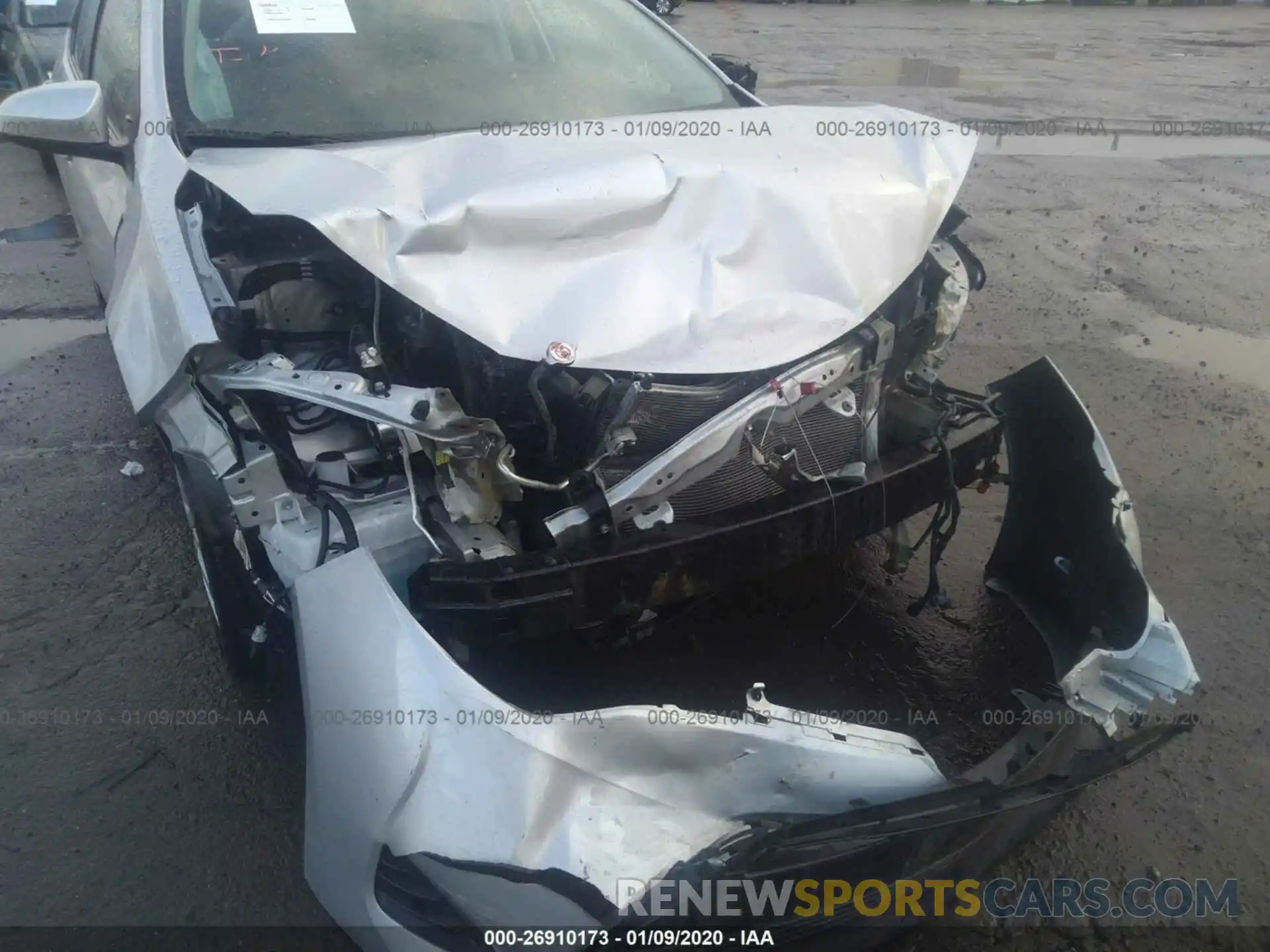 6 Photograph of a damaged car 5YFBURHE1KP875193 TOYOTA COROLLA 2019