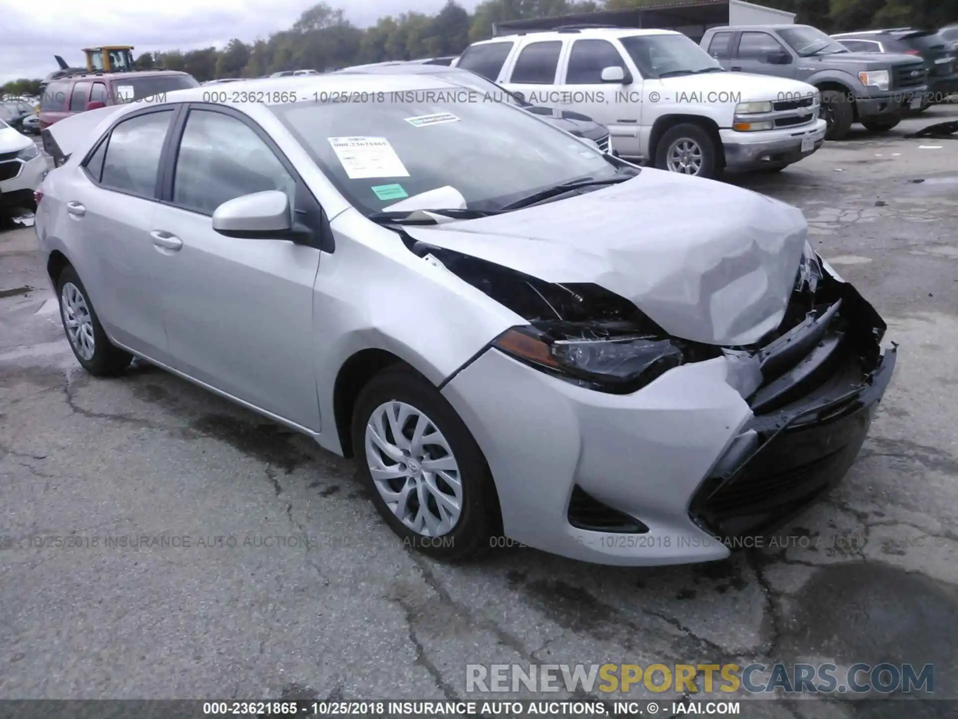 1 Фотография поврежденного автомобиля 5YFBURHE1KP875209 Toyota Corolla 2019