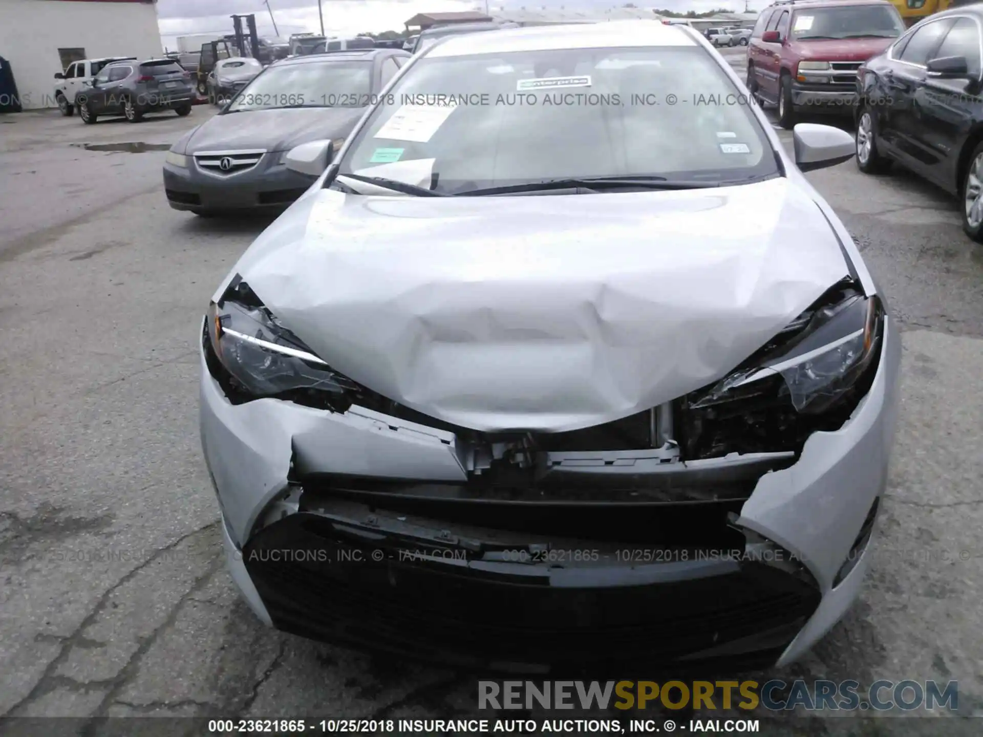 6 Photograph of a damaged car 5YFBURHE1KP875209 Toyota Corolla 2019