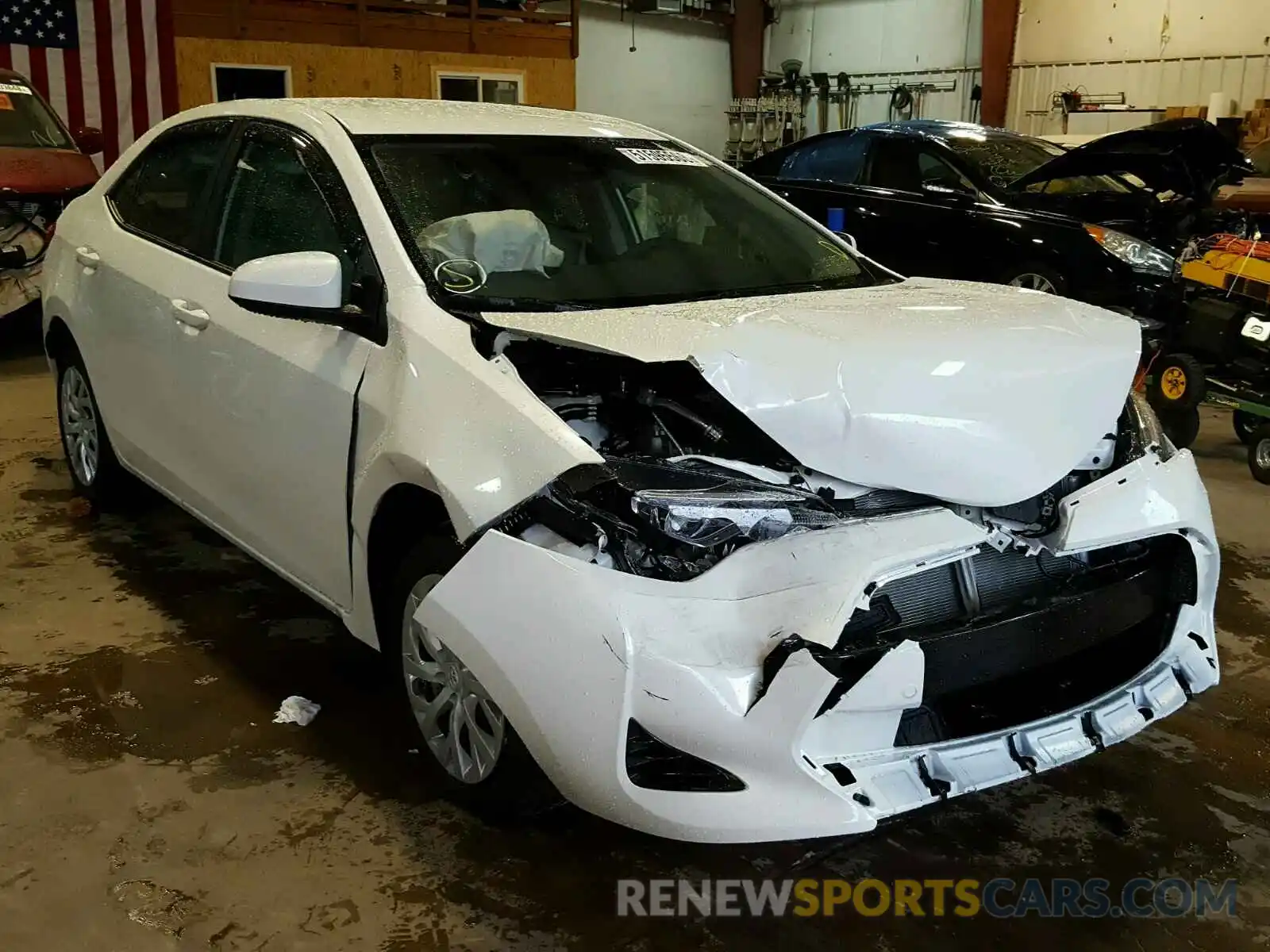 1 Photograph of a damaged car 5YFBURHE1KP875274 TOYOTA COROLLA 2019