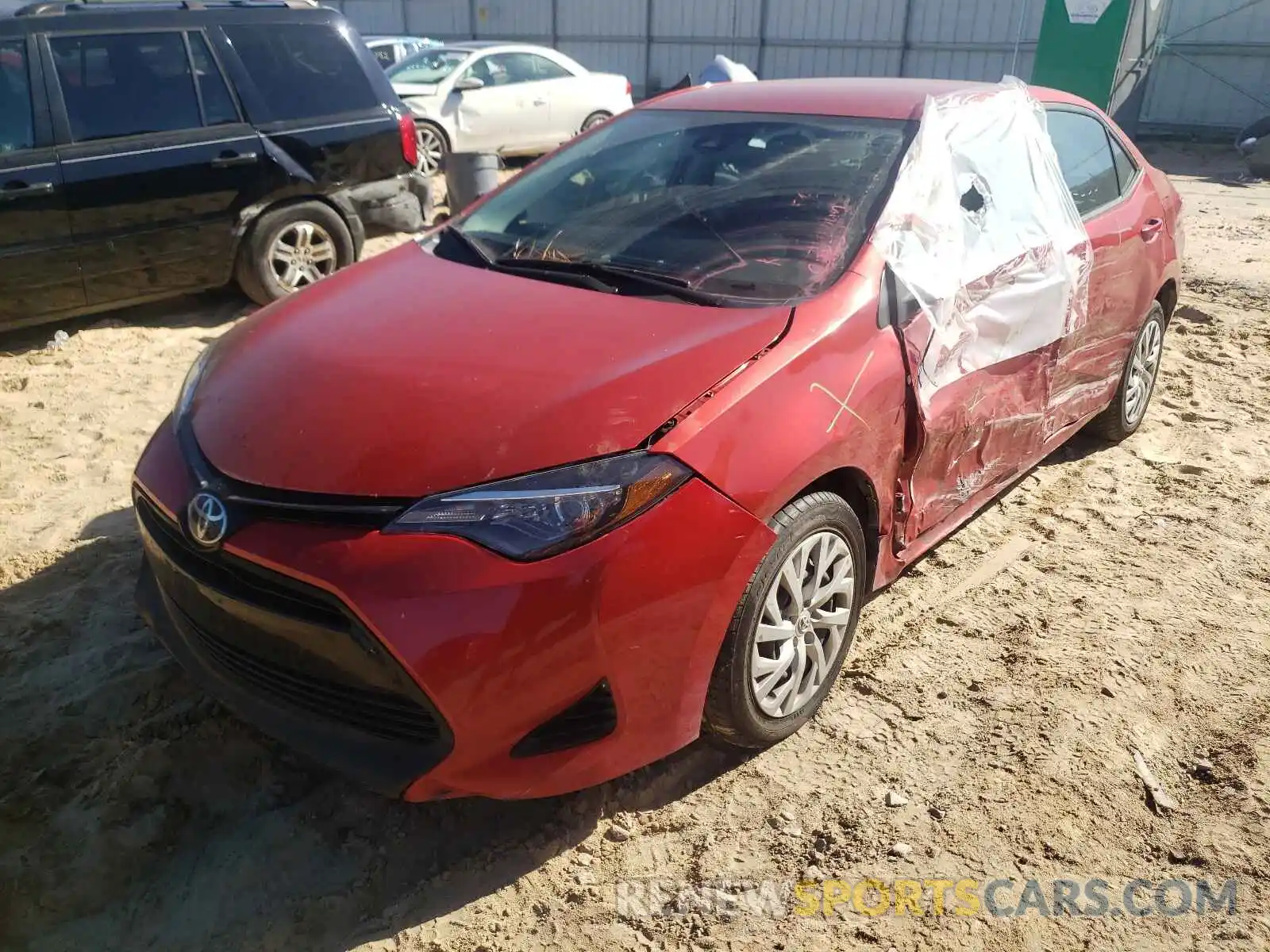 2 Фотография поврежденного автомобиля 5YFBURHE1KP875470 TOYOTA COROLLA 2019