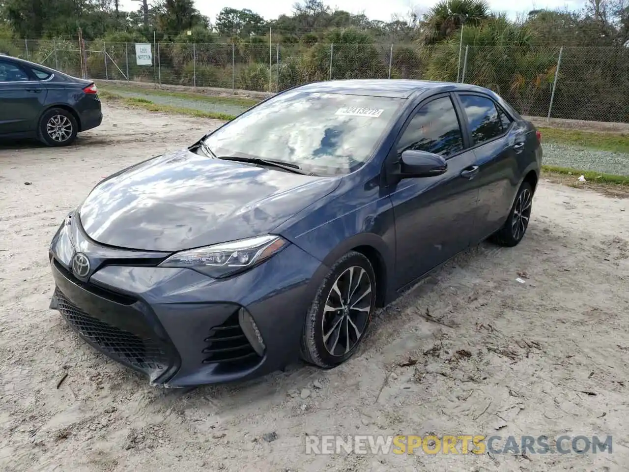 2 Photograph of a damaged car 5YFBURHE1KP875484 TOYOTA COROLLA 2019