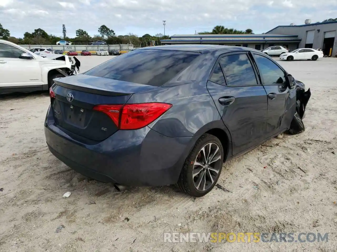 4 Photograph of a damaged car 5YFBURHE1KP875484 TOYOTA COROLLA 2019